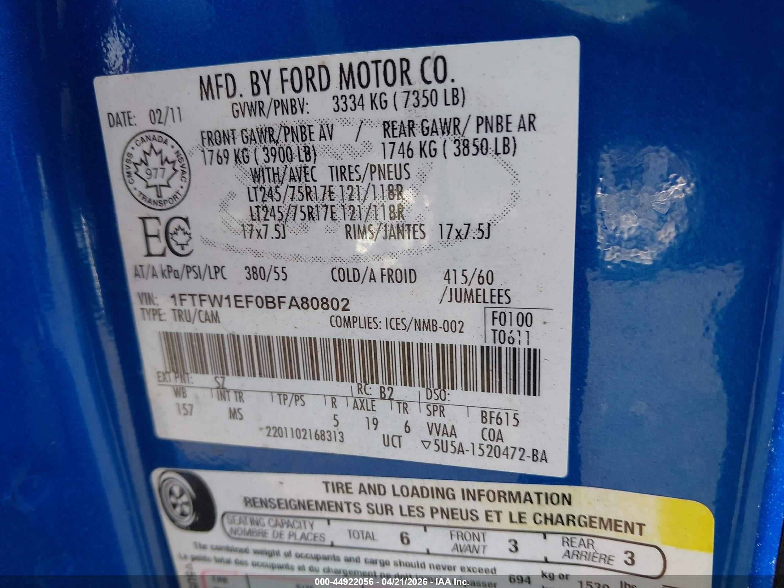 FORD F-150 image 9