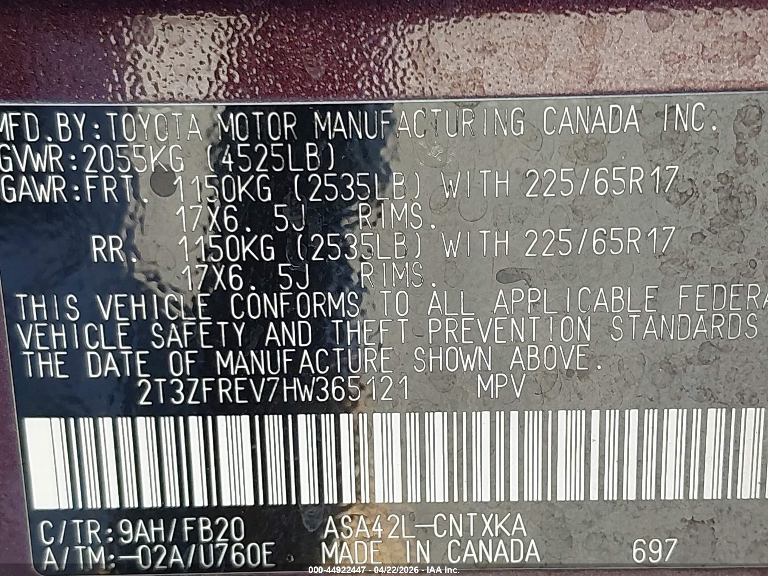 TOYOTA RAV4 image 9