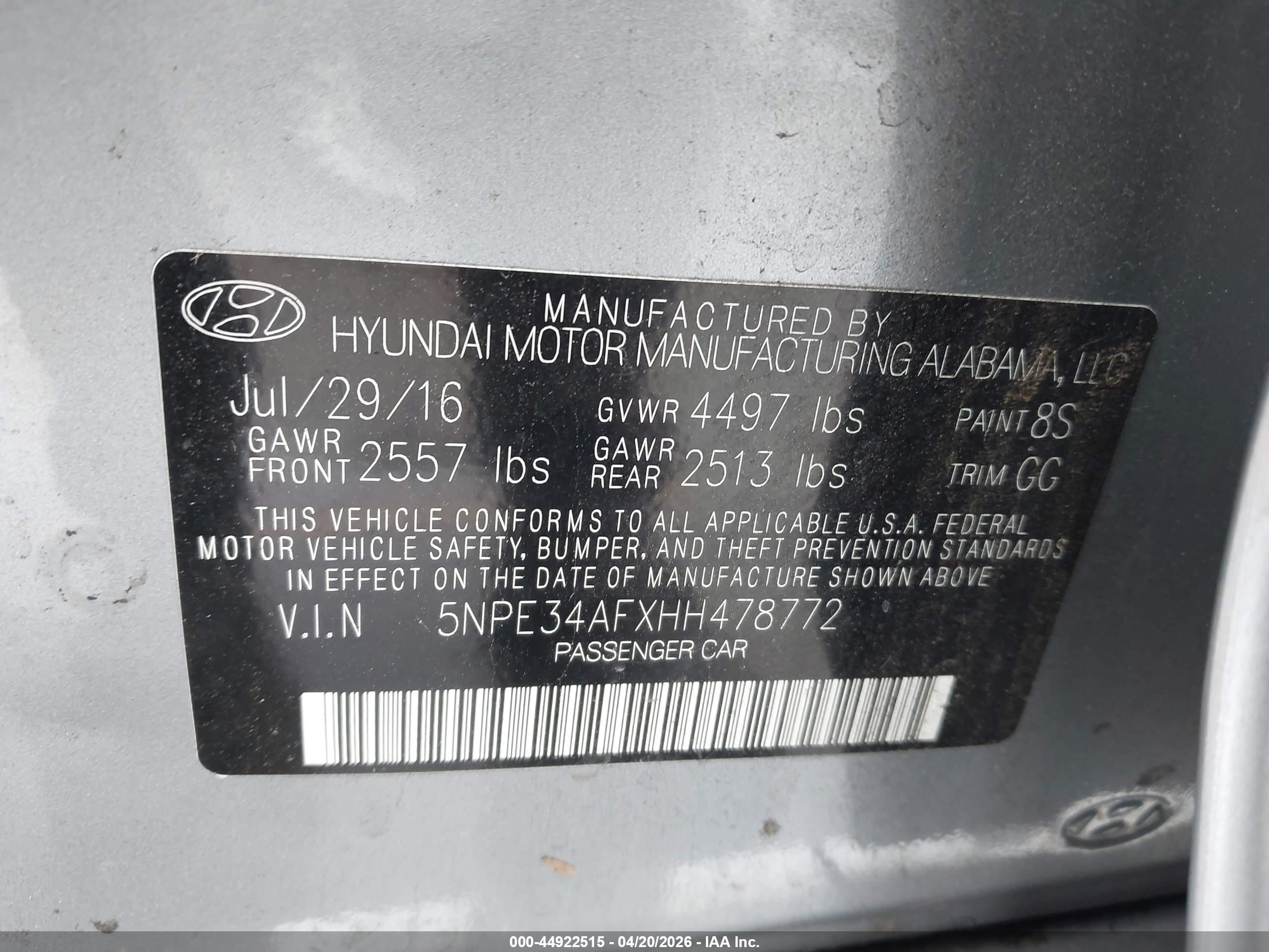HYUNDAI SONATA image 9