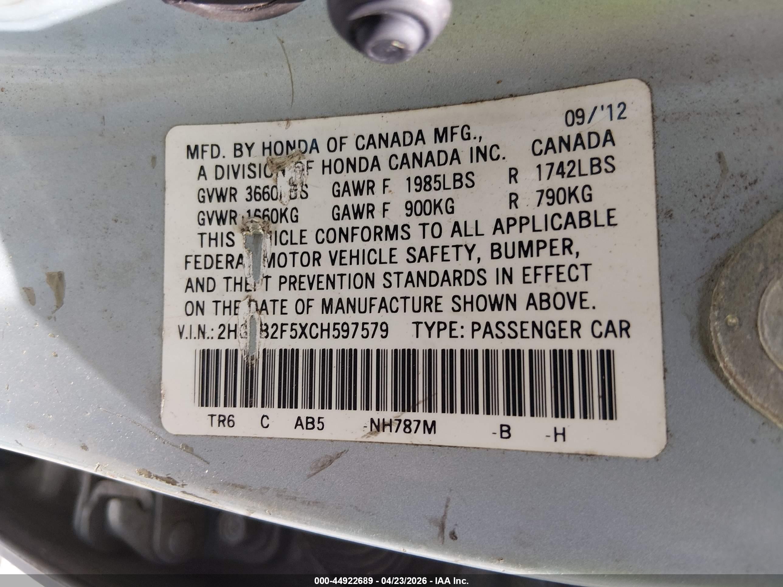 HONDA CIVIC image 9