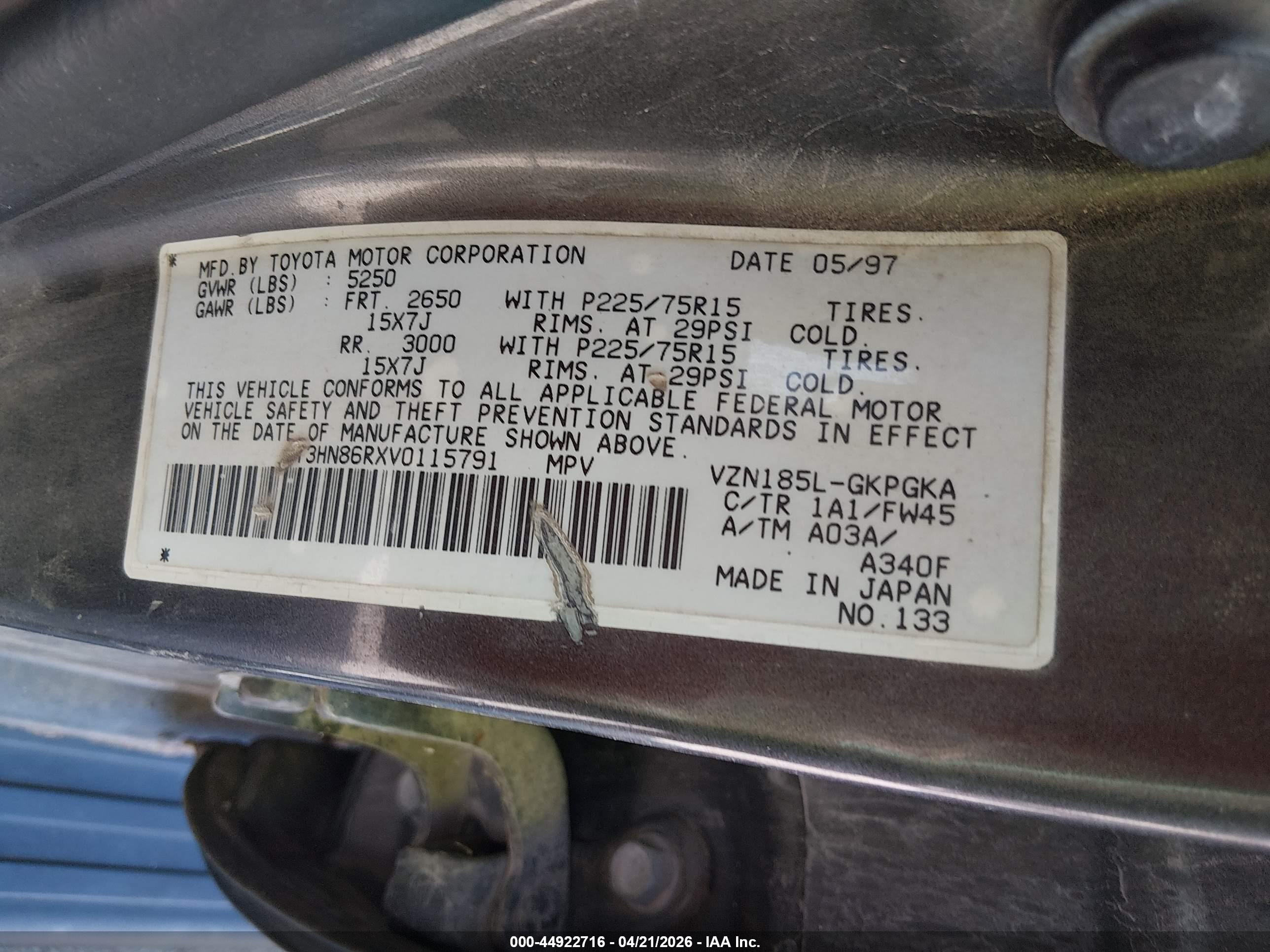 TOYOTA 4RUNNER image 9