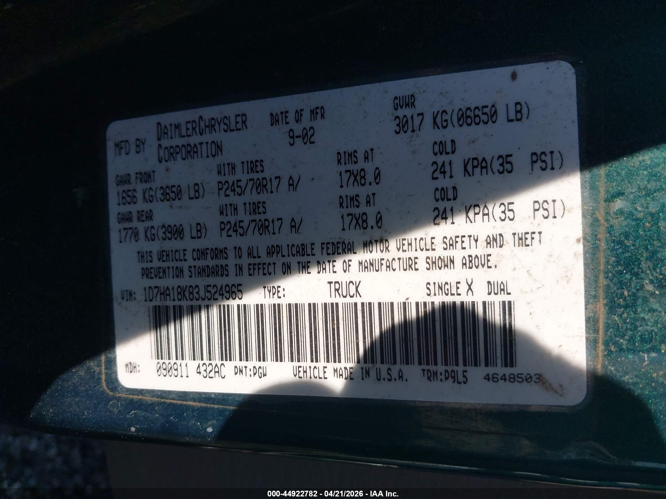 DODGE RAM image 9