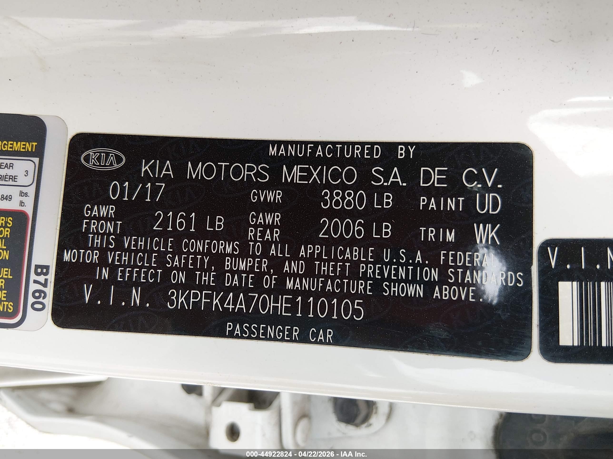 KIA FORTE image 9