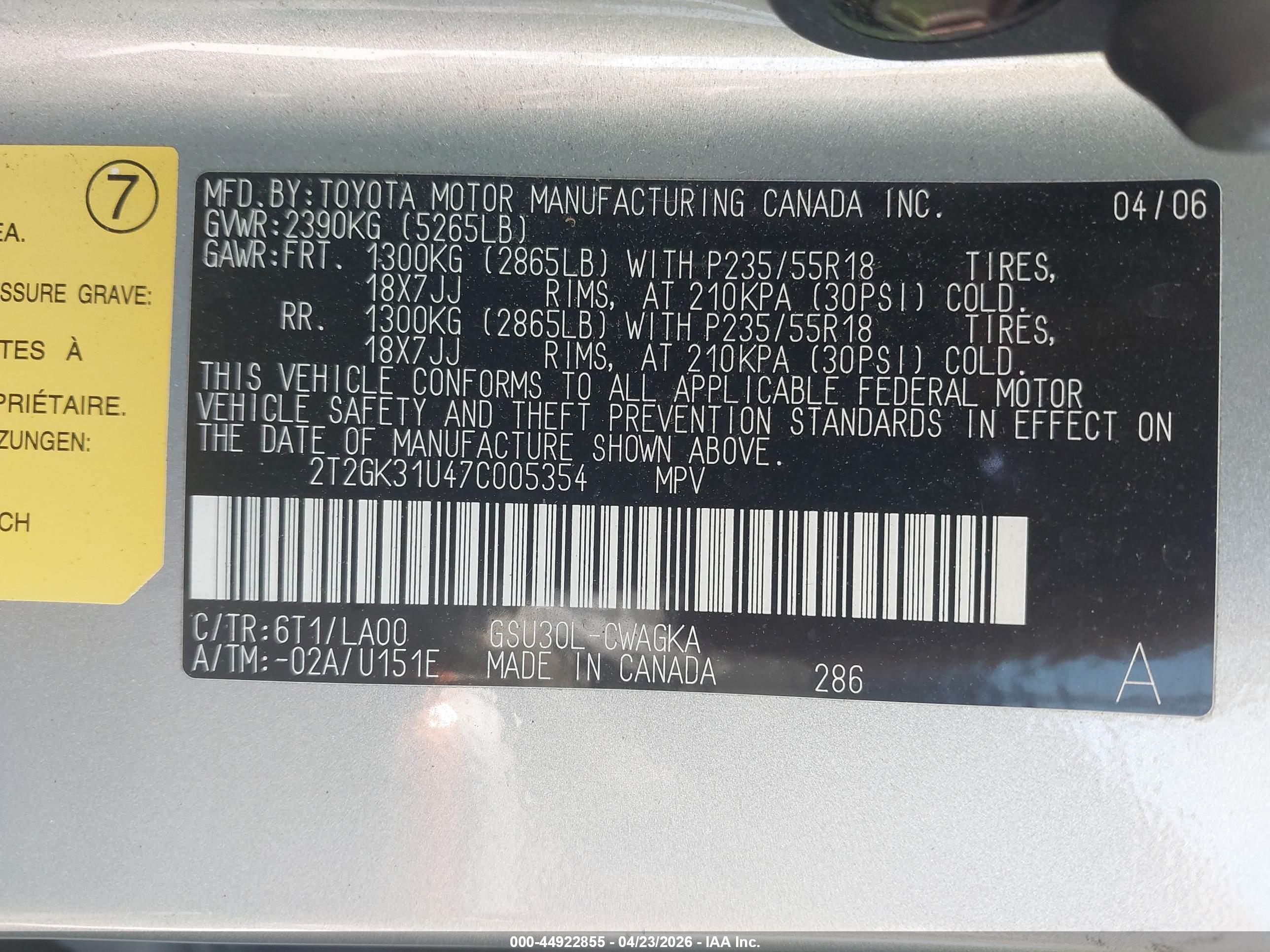 LEXUS RX image 9