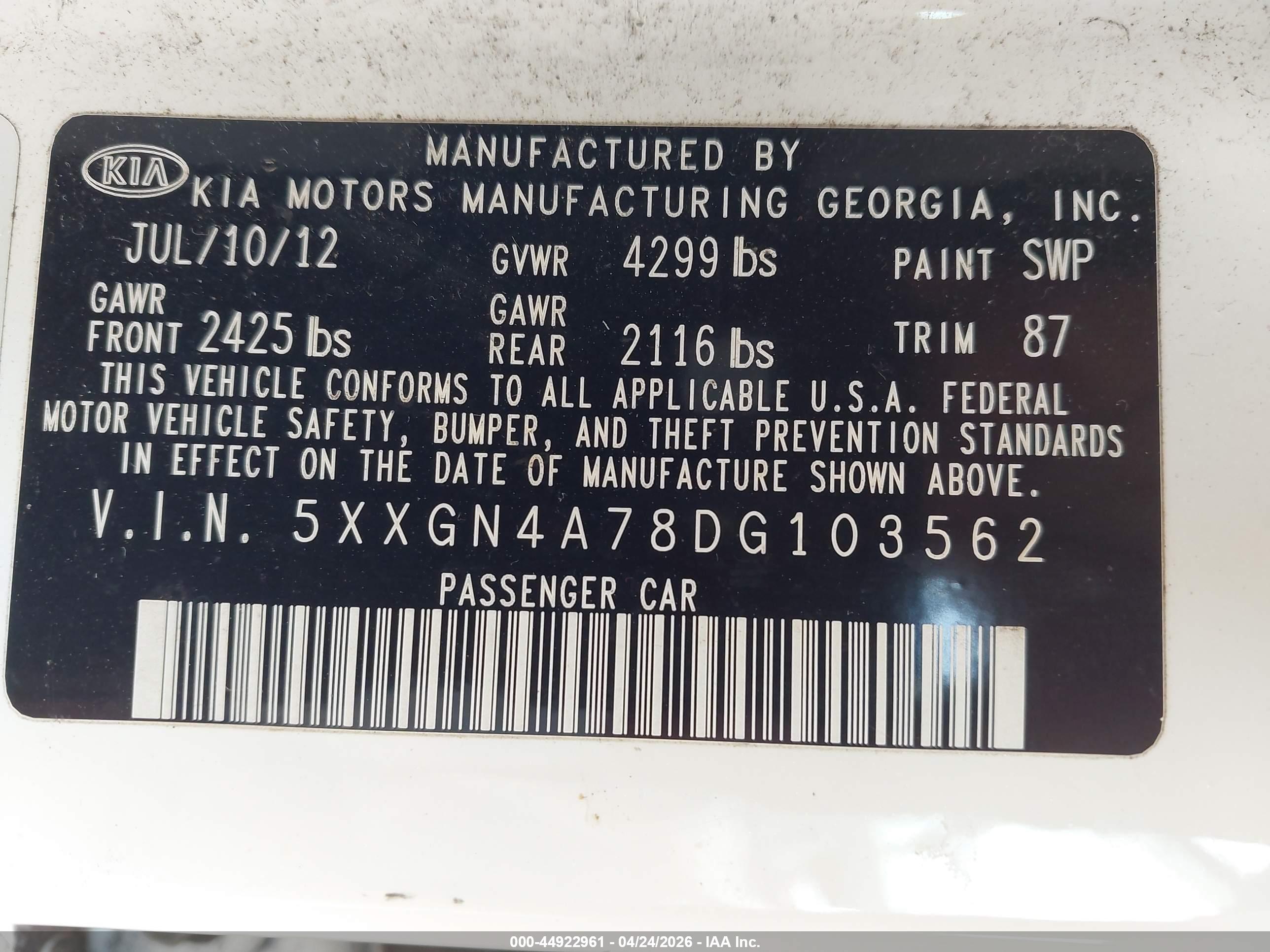 KIA OPTIMA image 9