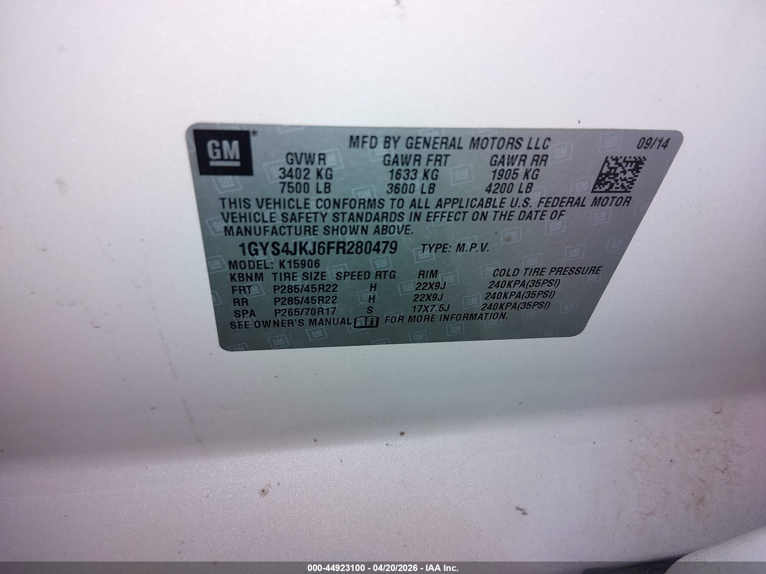 CADILLAC ESCALADE image 9