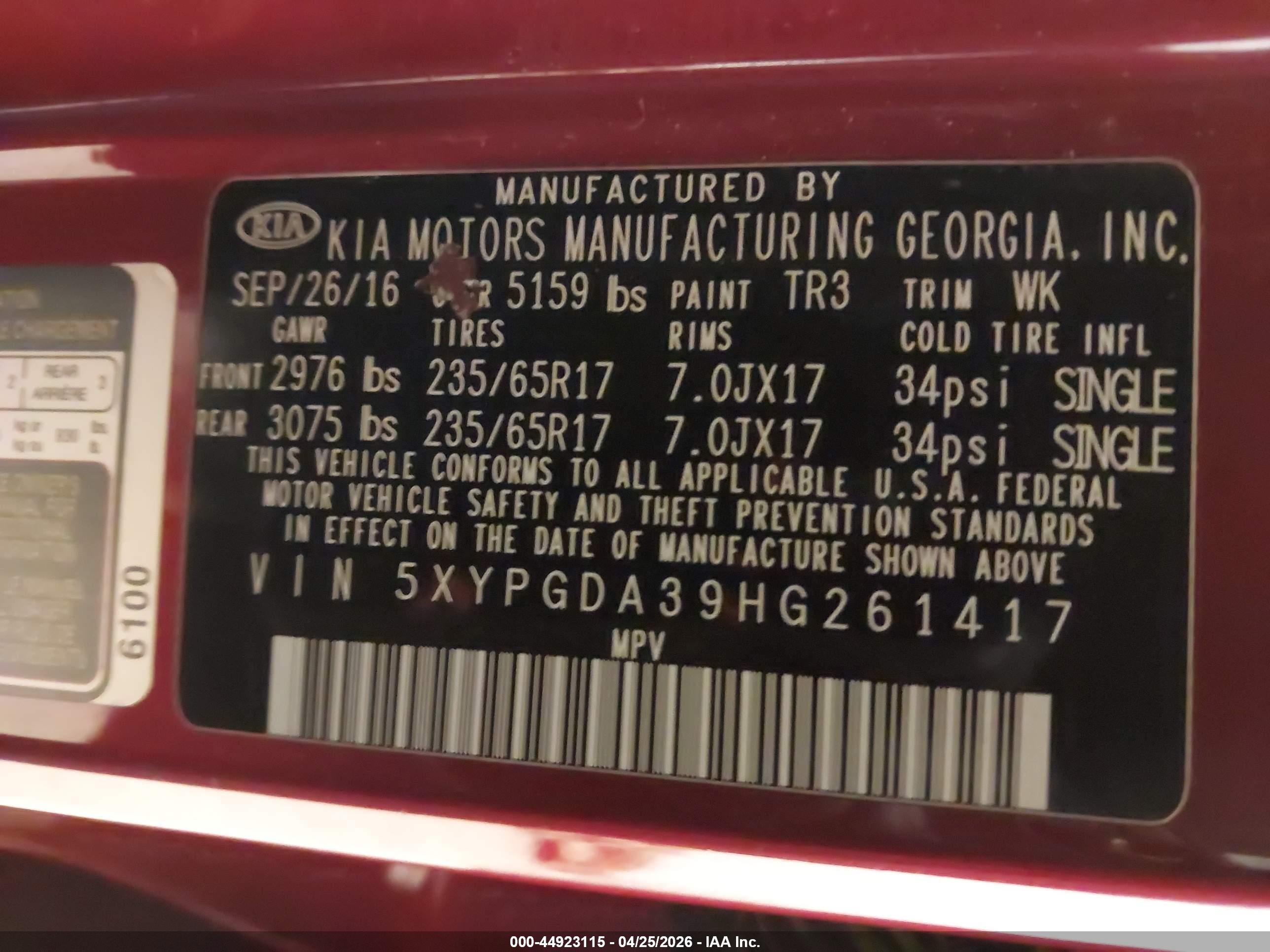KIA SORENTO image 9