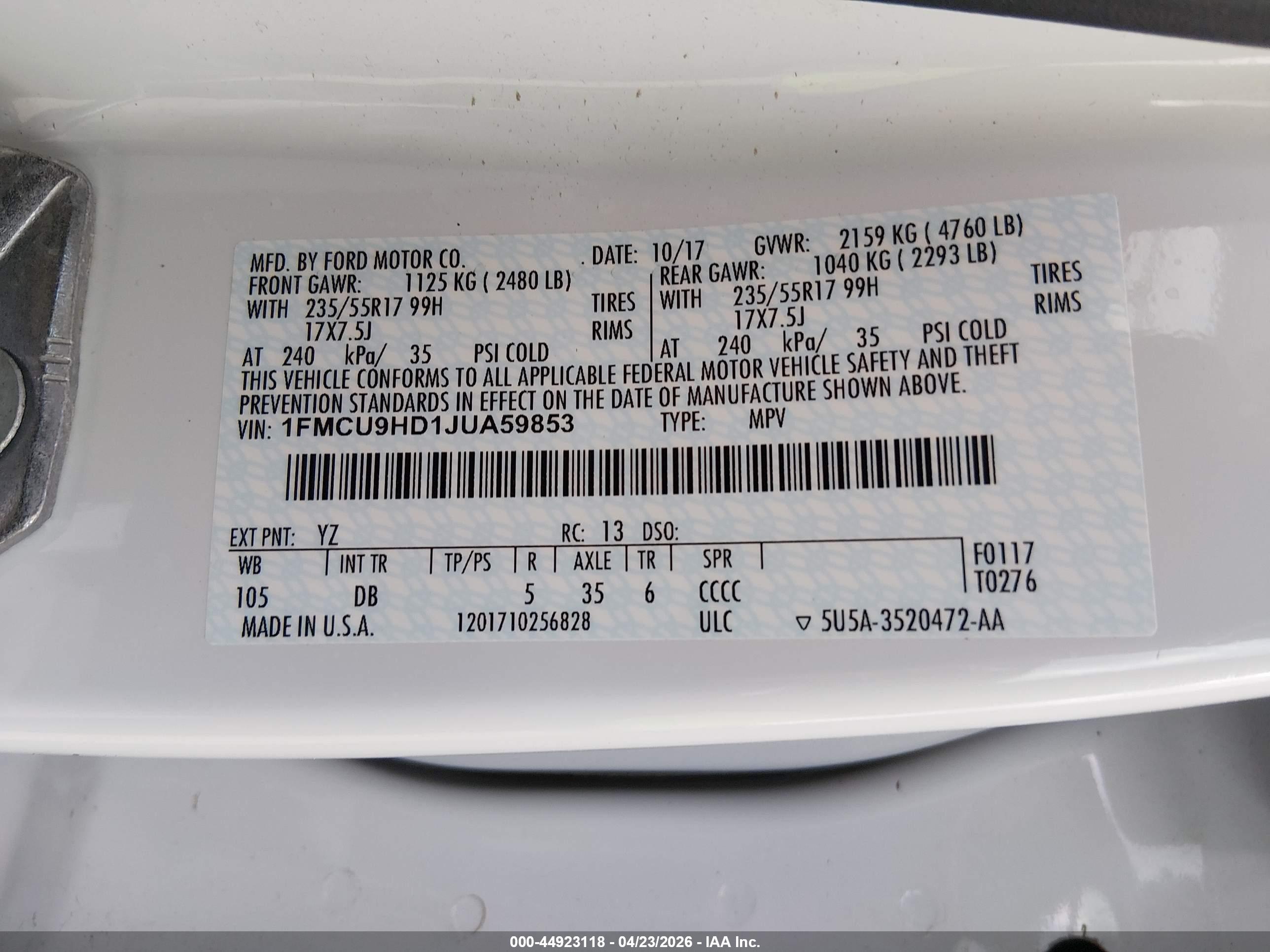 FORD ESCAPE image 9