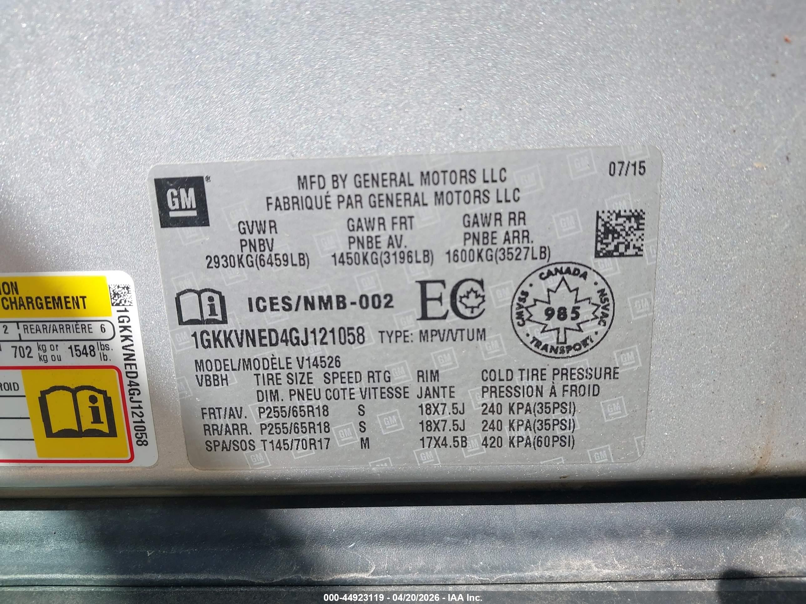 GMC ACADIA image 9