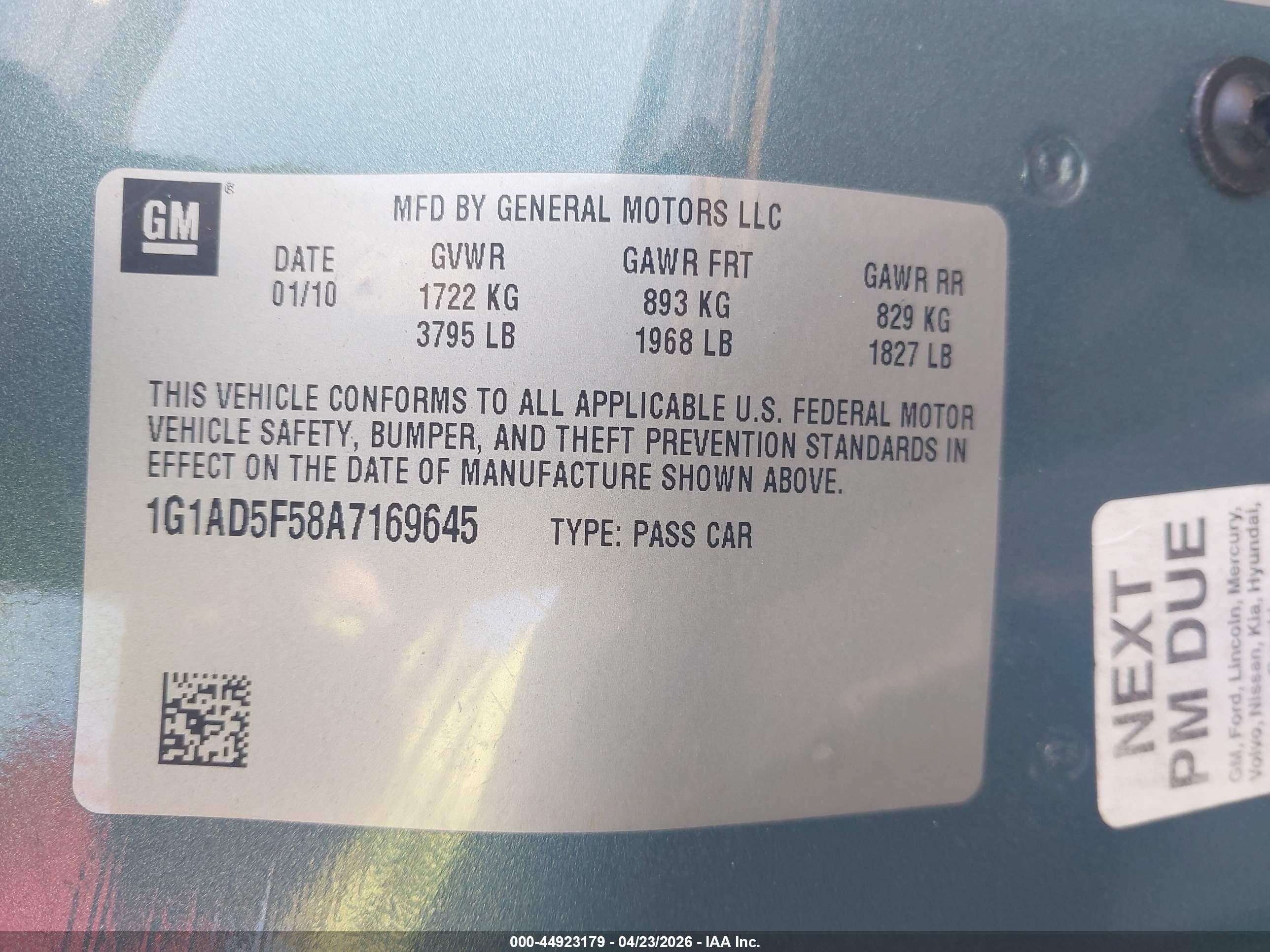 CHEVROLET COBALT image 9