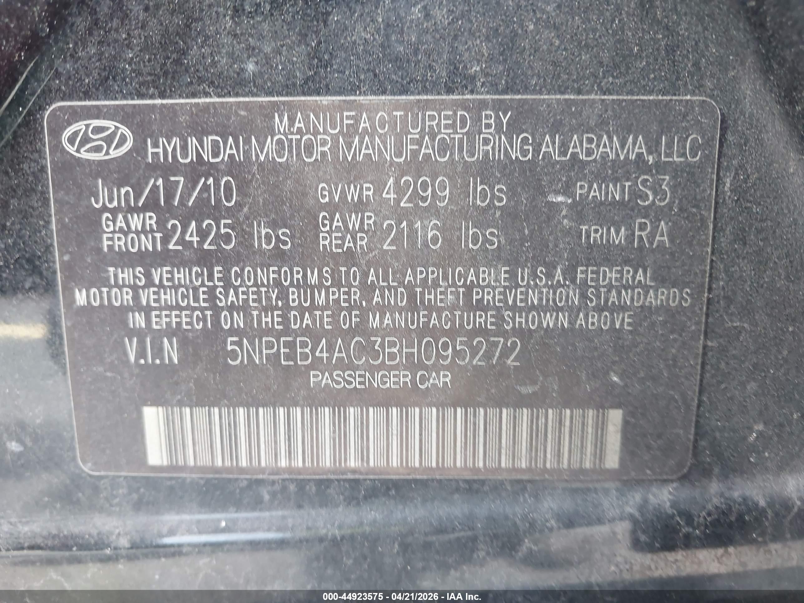 HYUNDAI SONATA image 9