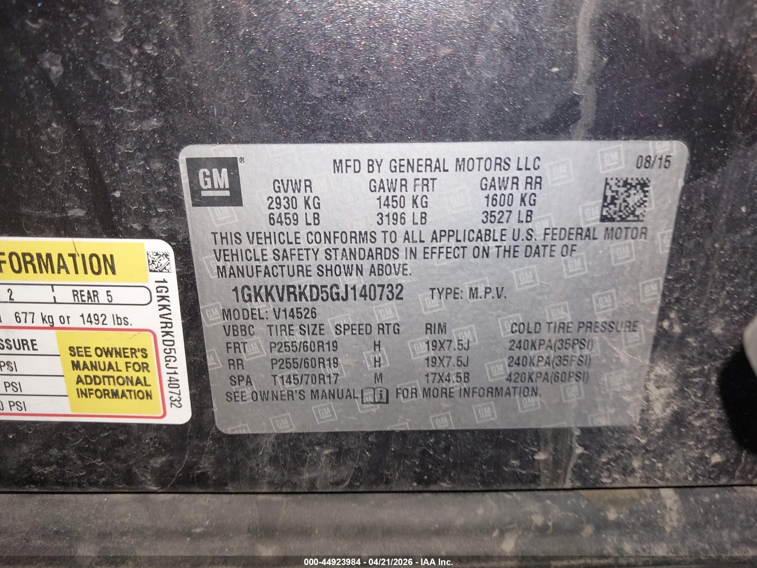 GMC ACADIA image 9