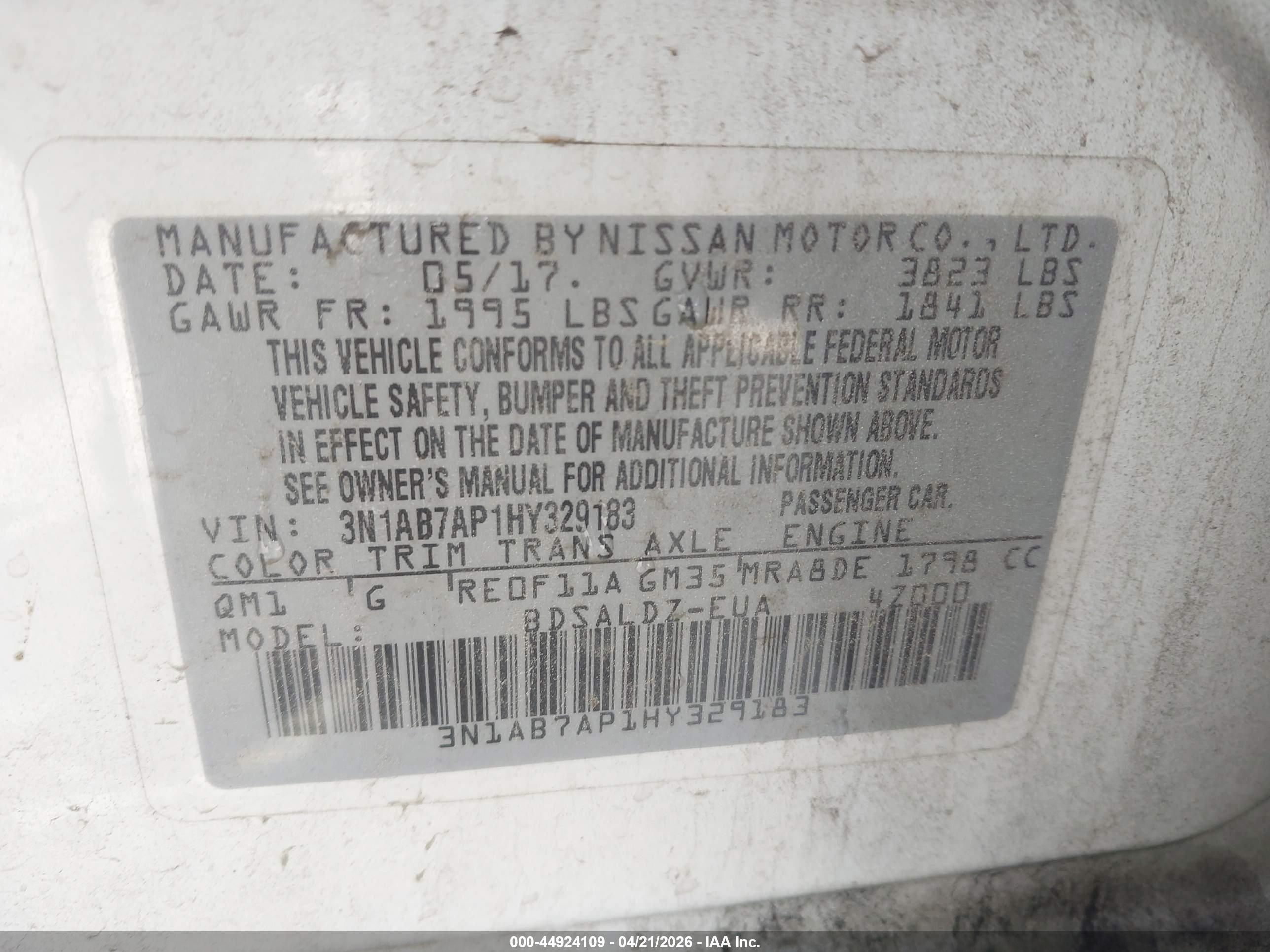 NISSAN SENTRA image 9