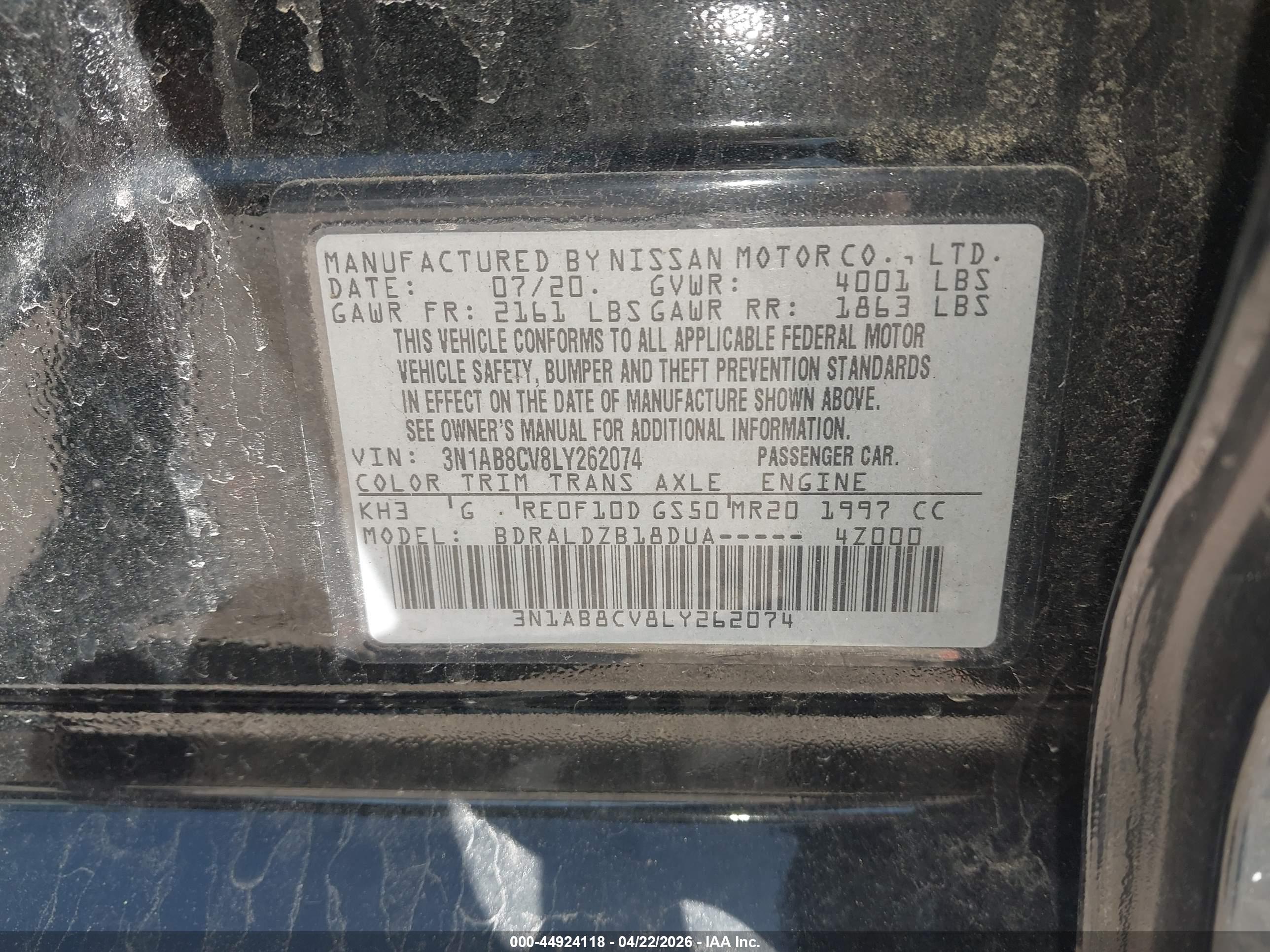 NISSAN SENTRA image 9