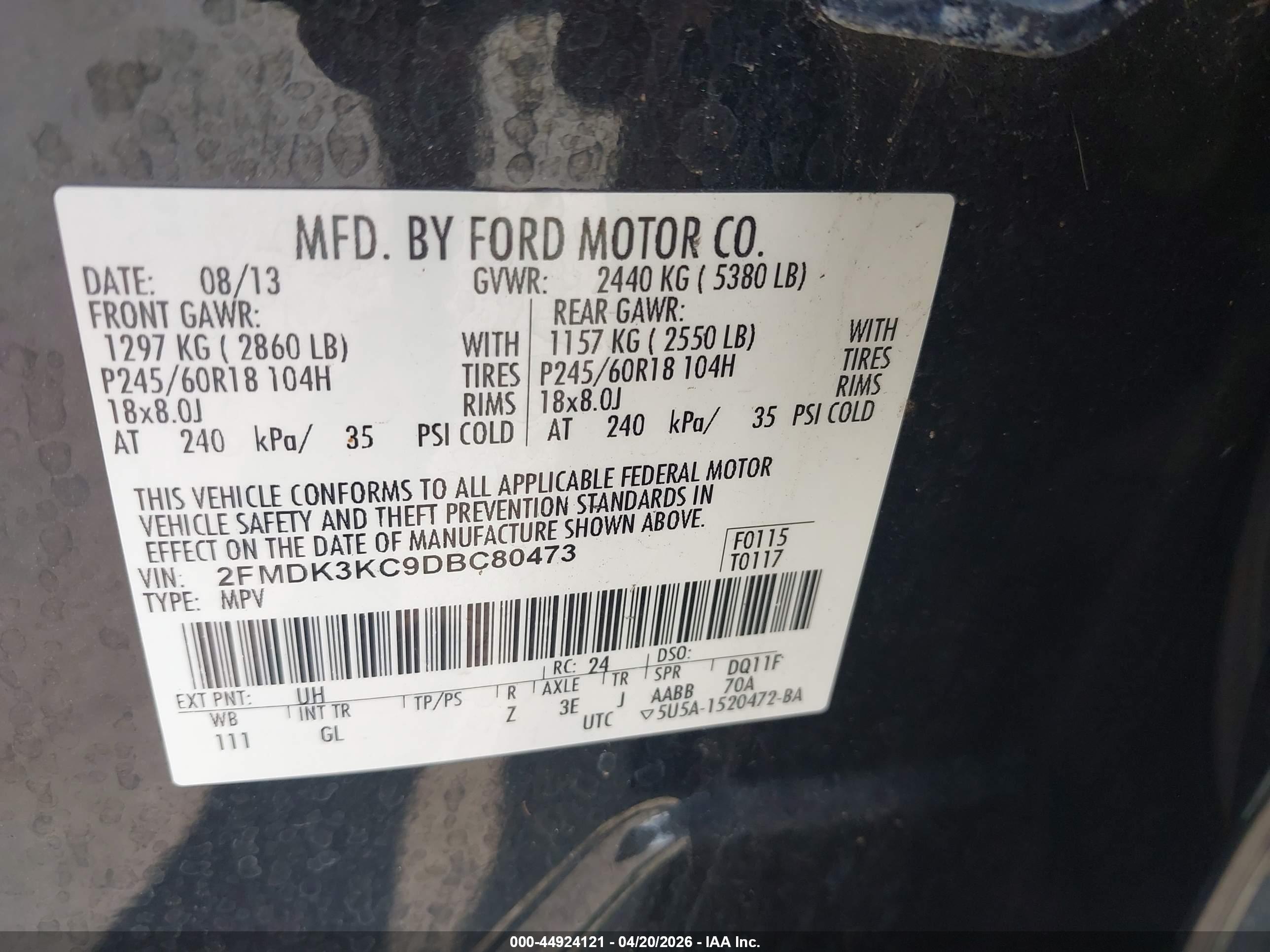 FORD EDGE image 9
