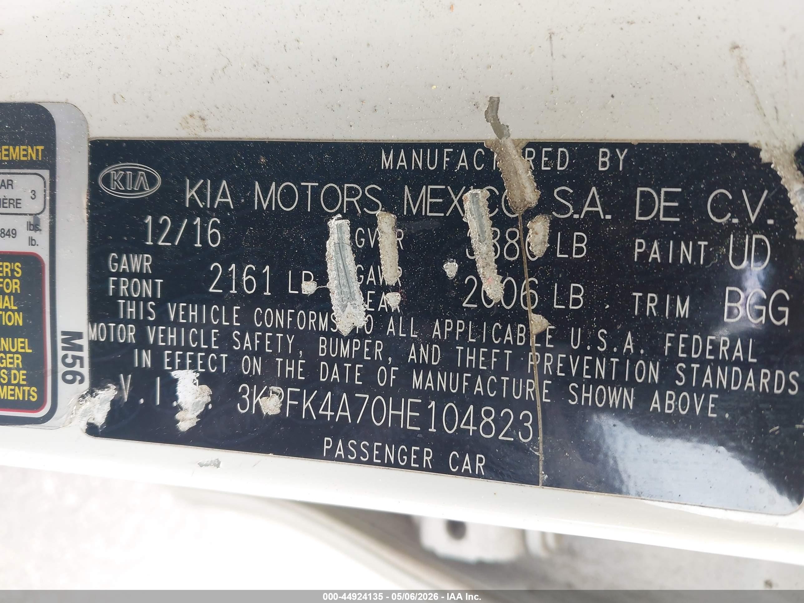 KIA FORTE image 9