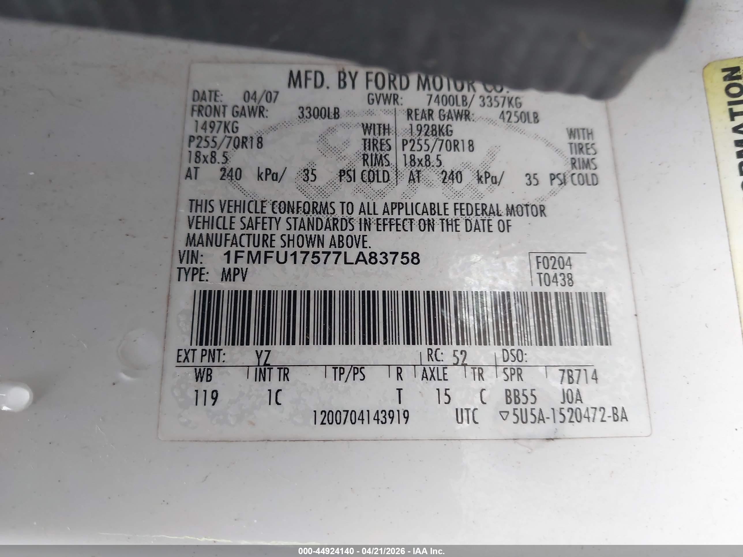 FORD EXPEDITION image 9