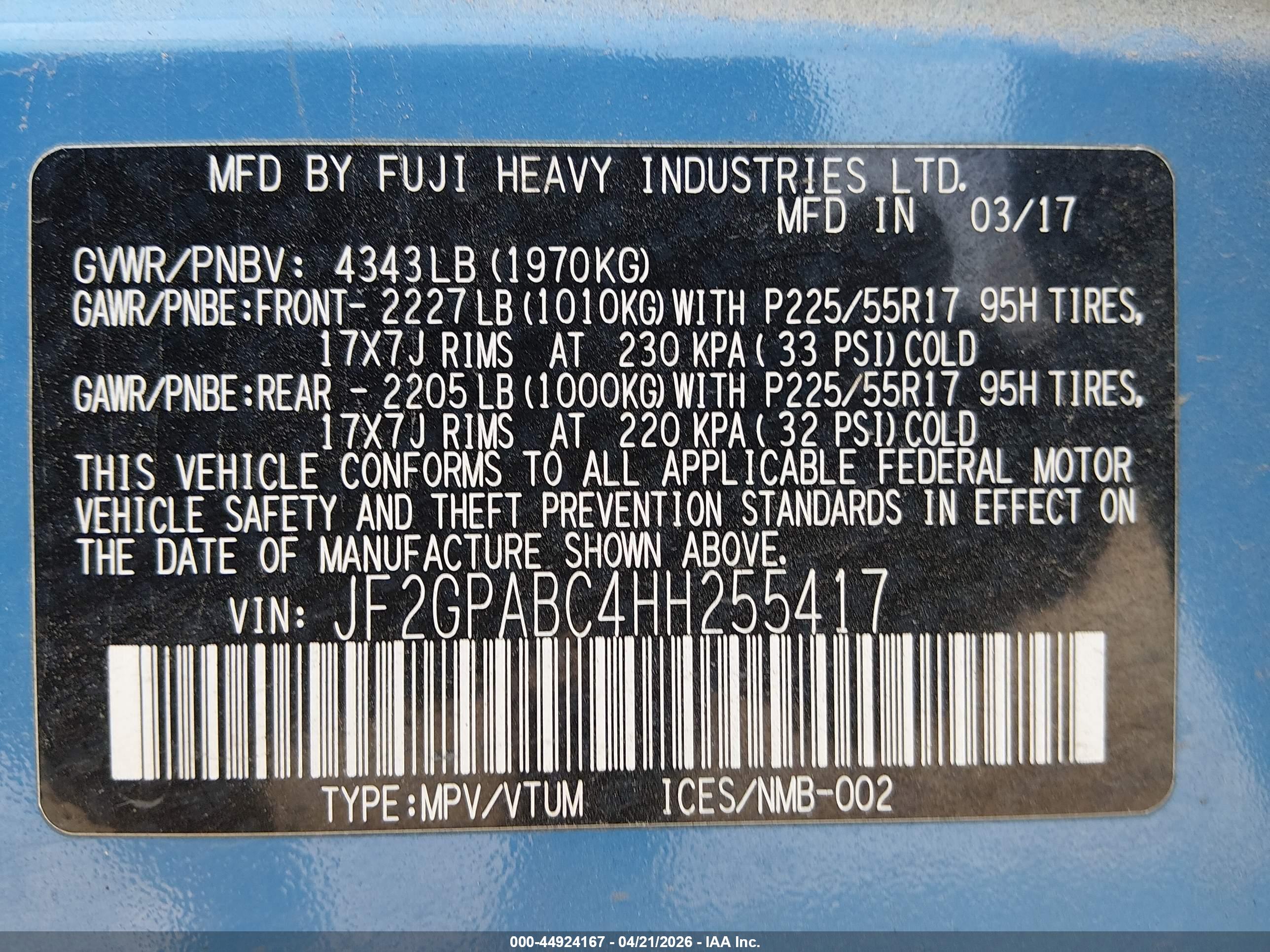 SUBARU CROSSTREK image 9