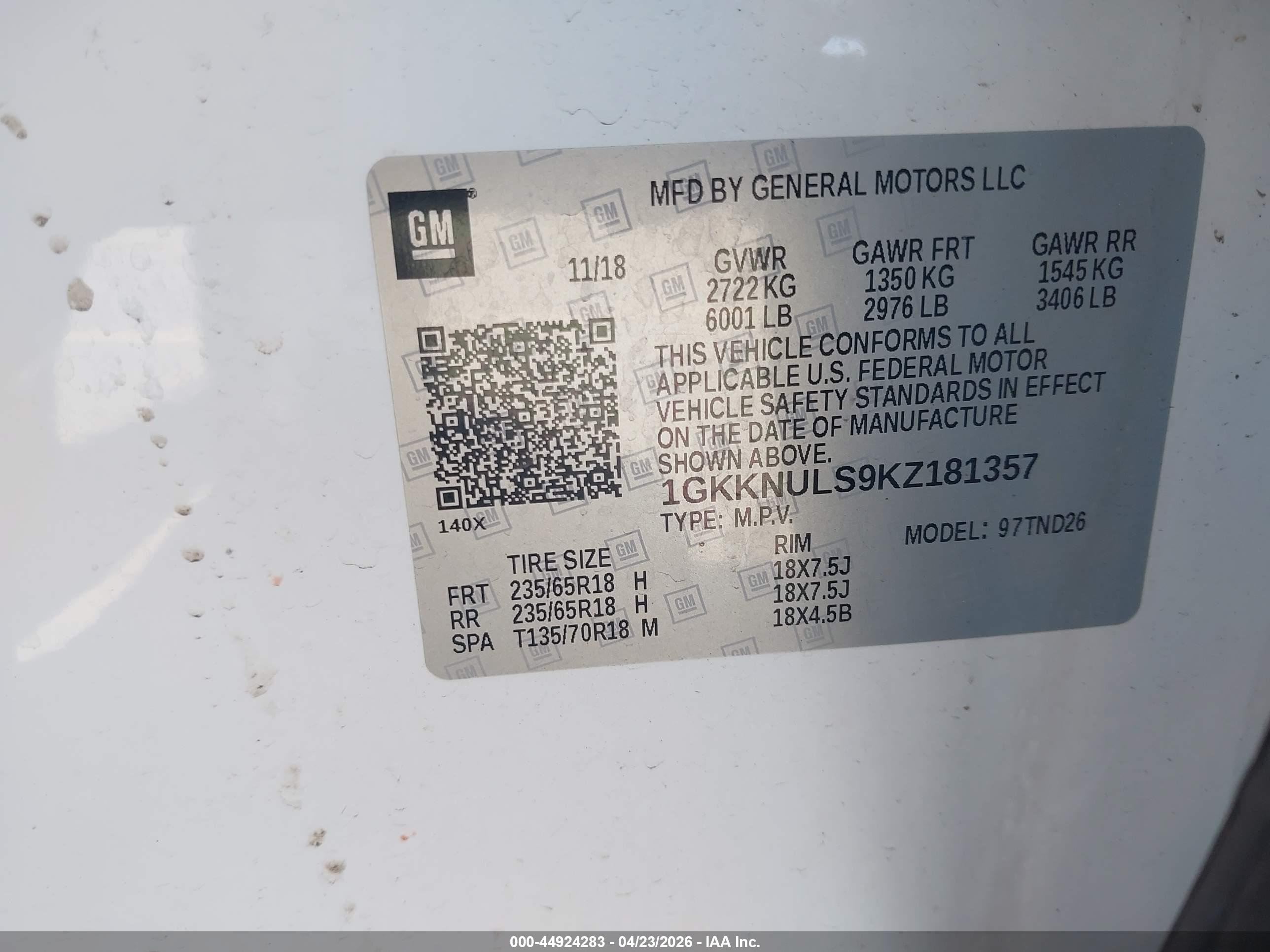 GMC ACADIA image 9