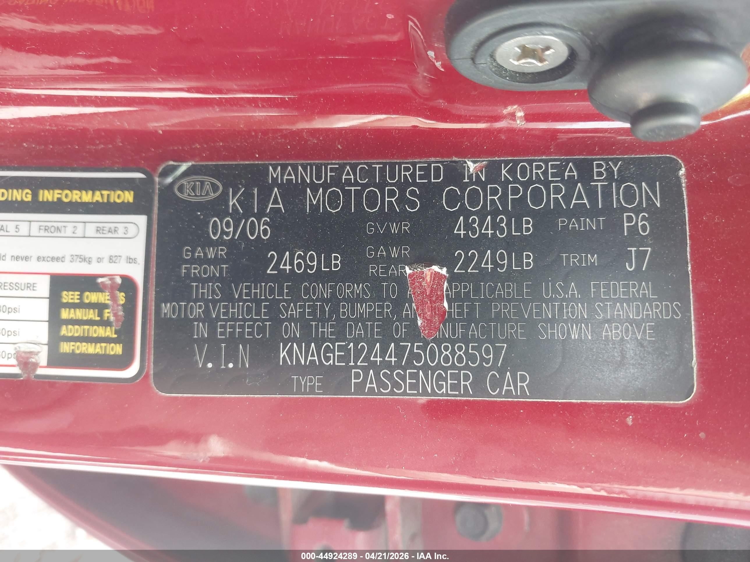 KIA OPTIMA image 9