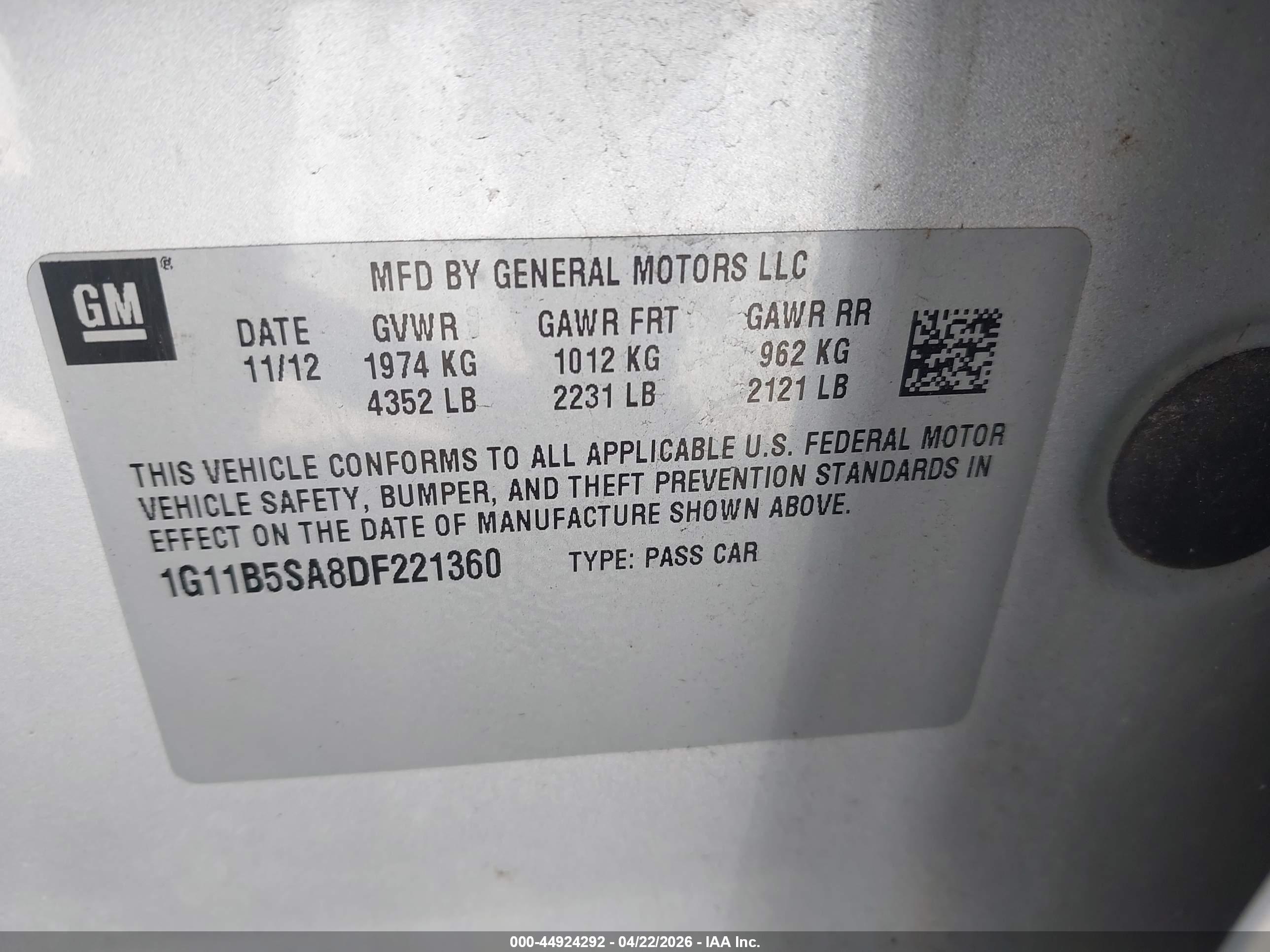 CHEVROLET MALIBU image 9