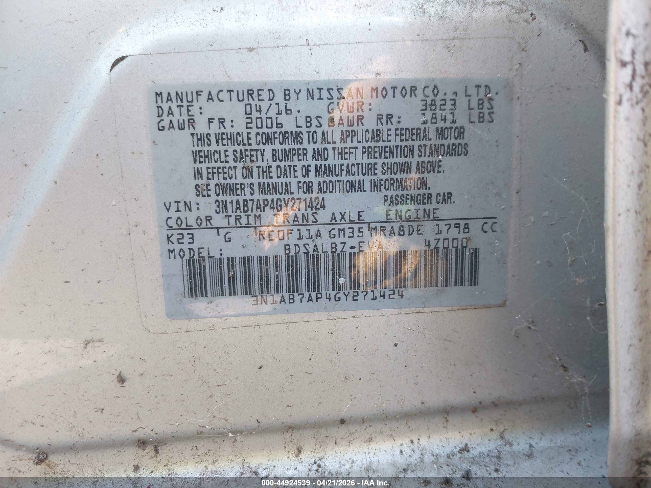 NISSAN SENTRA image 9