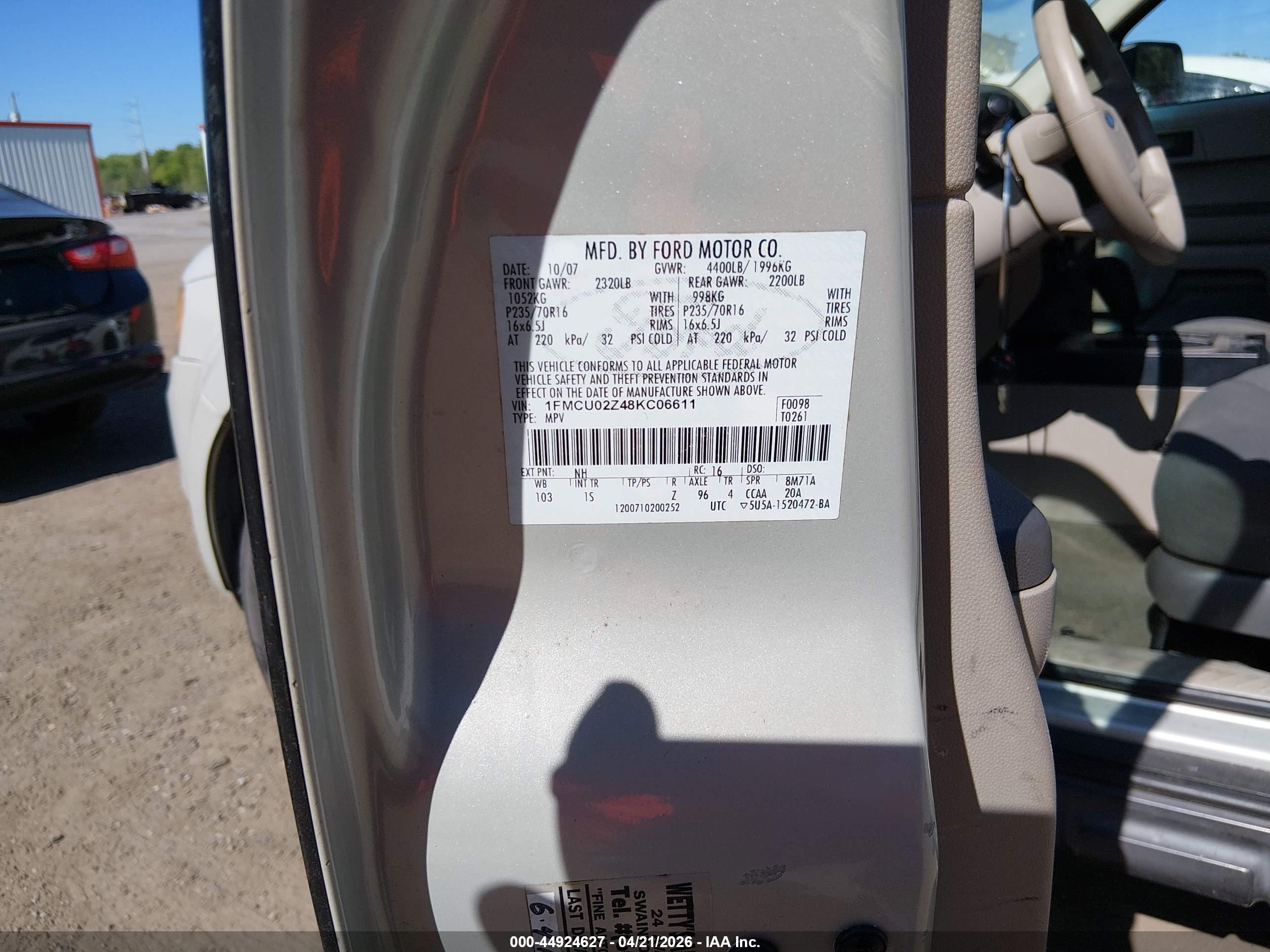 FORD ESCAPE image 9