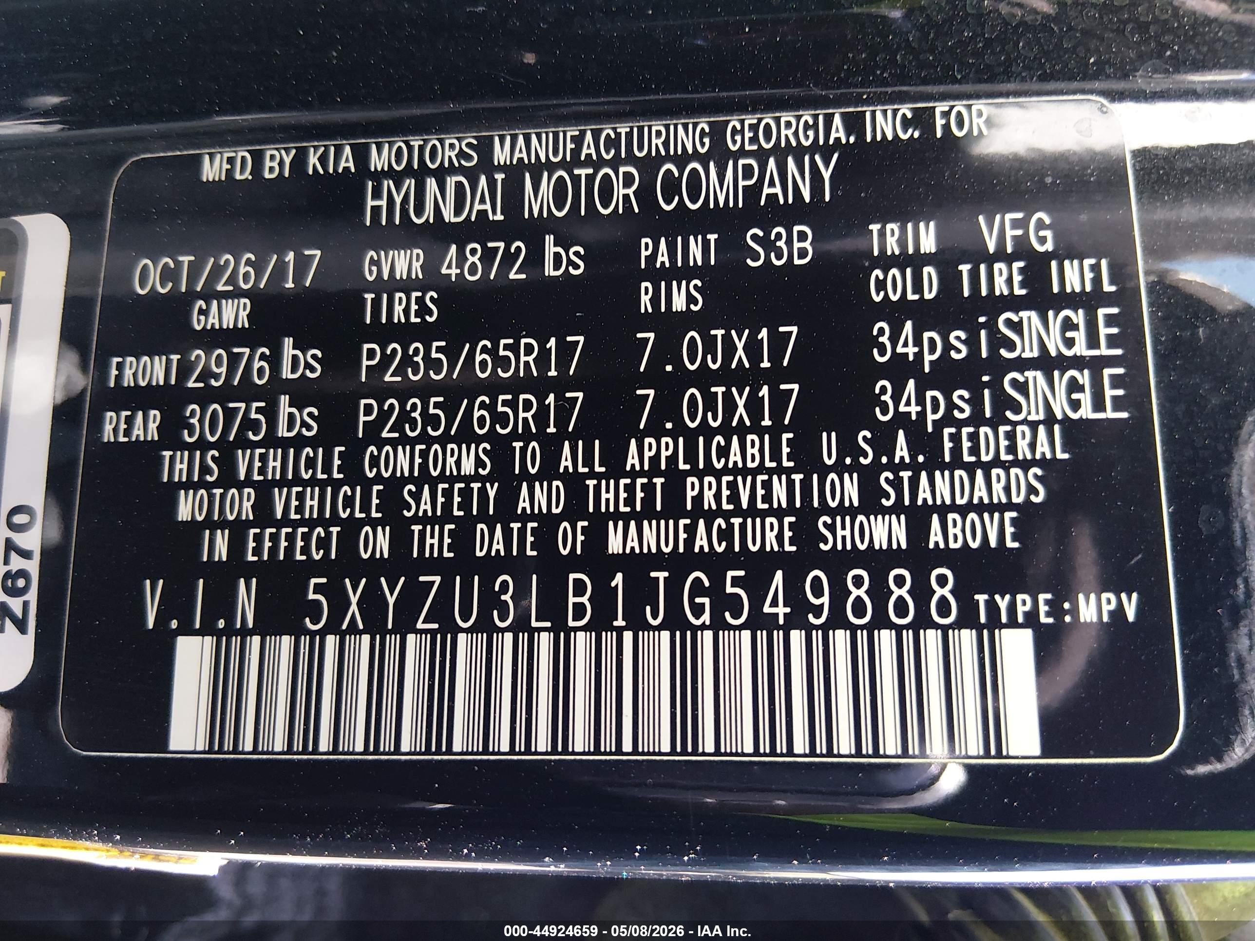 HYUNDAI SANTA image 9
