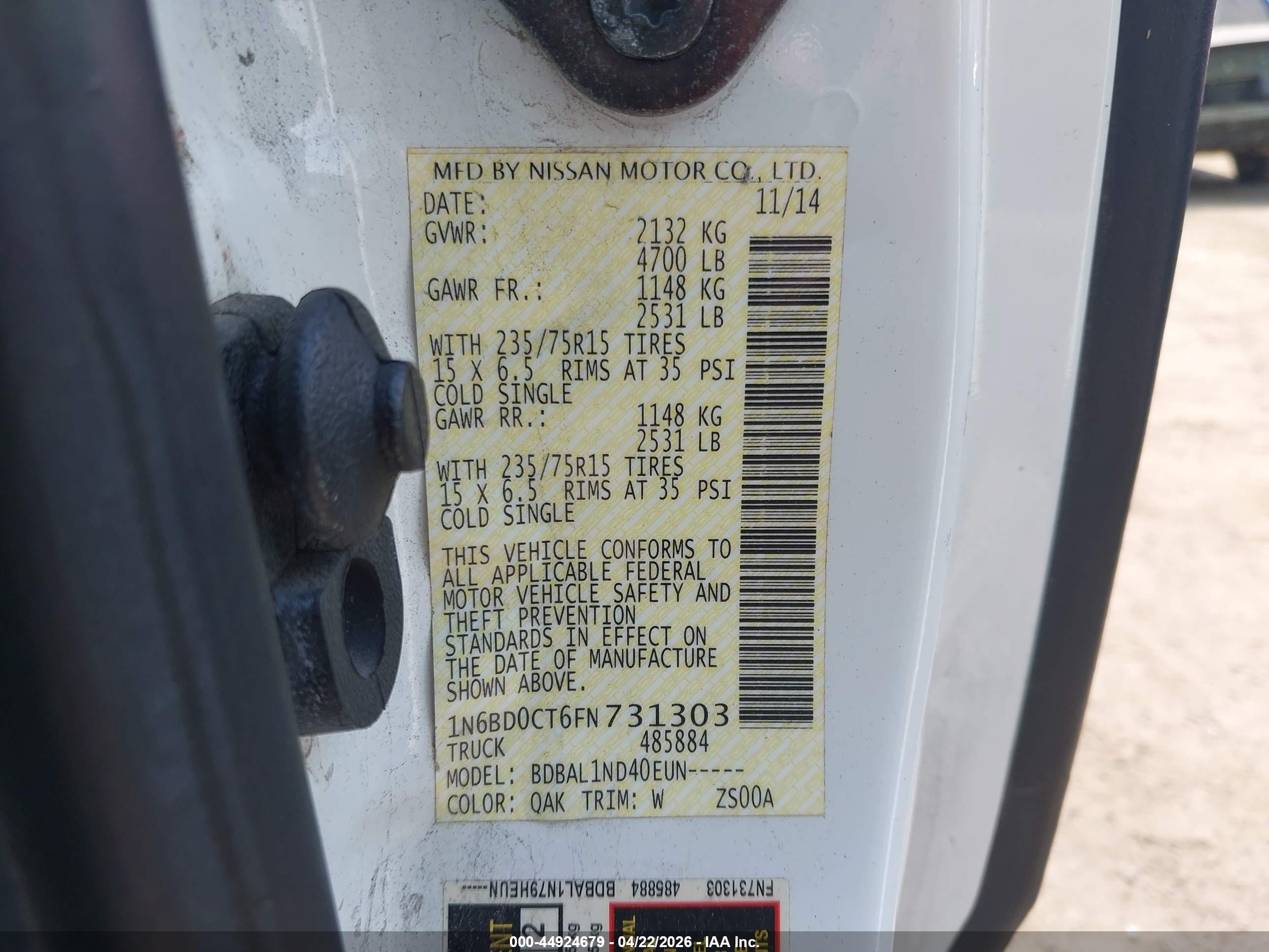 NISSAN FRONTIER image 9
