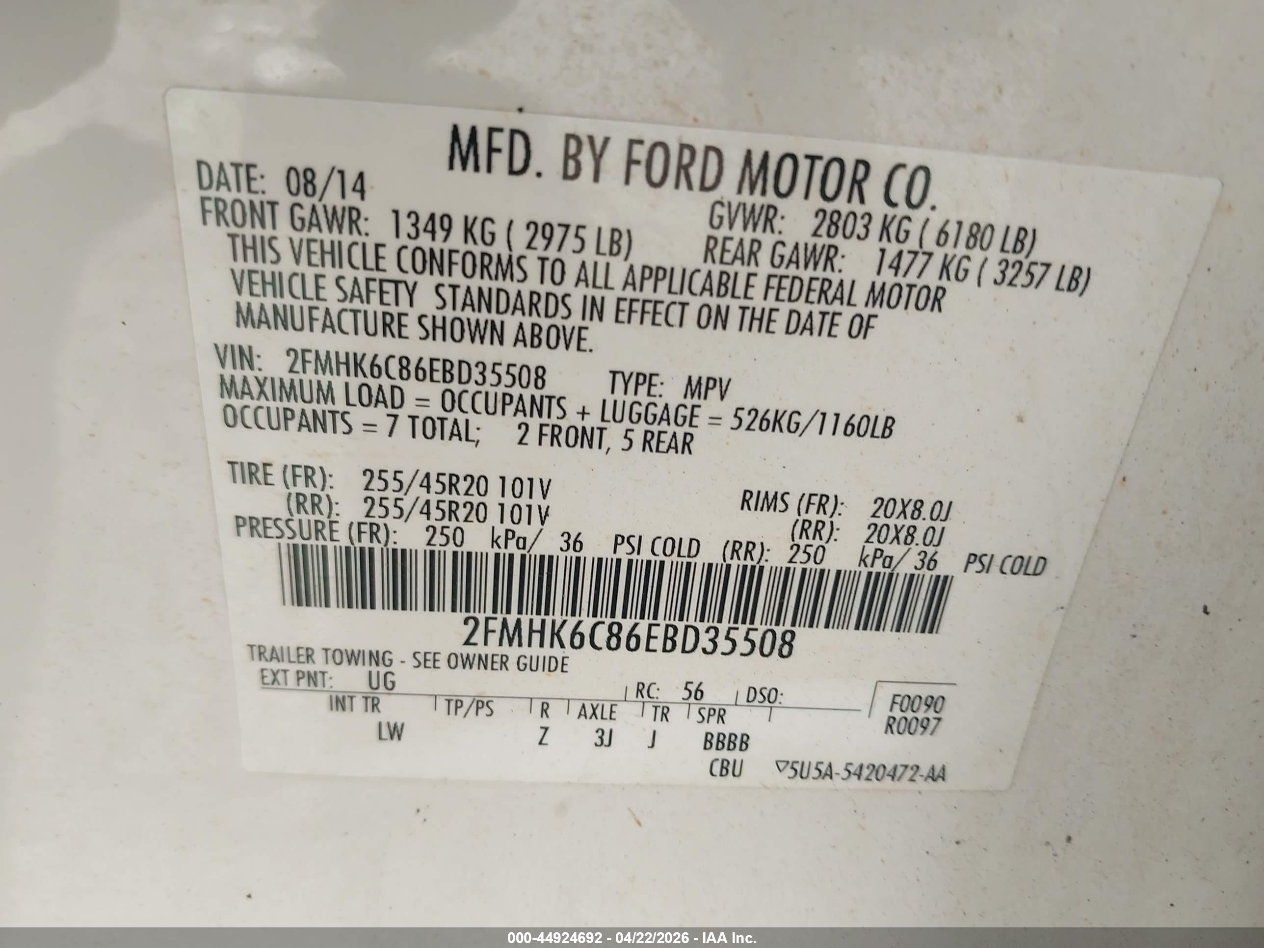 FORD FLEX image 9