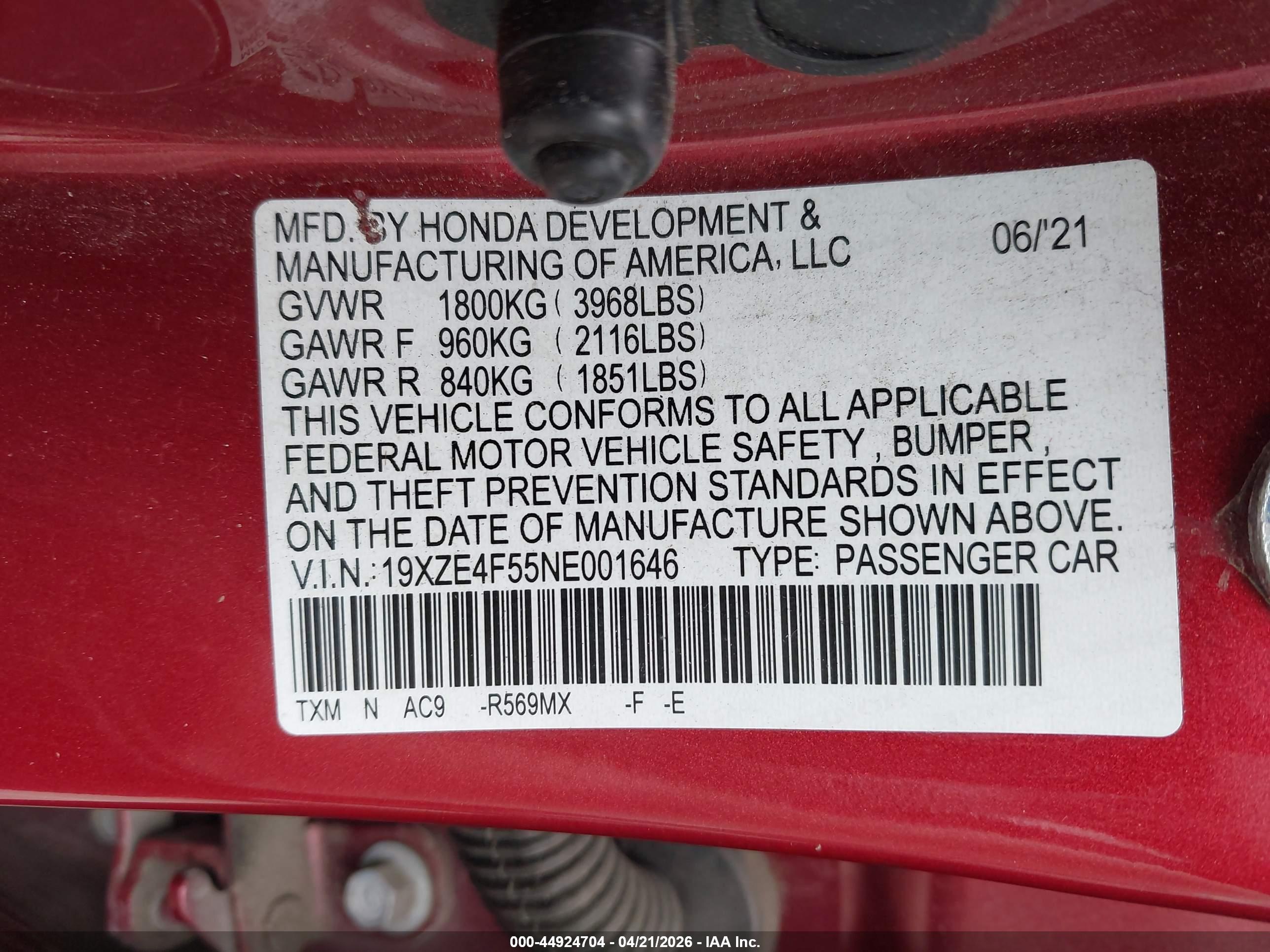 HONDA INSIGHT image 9
