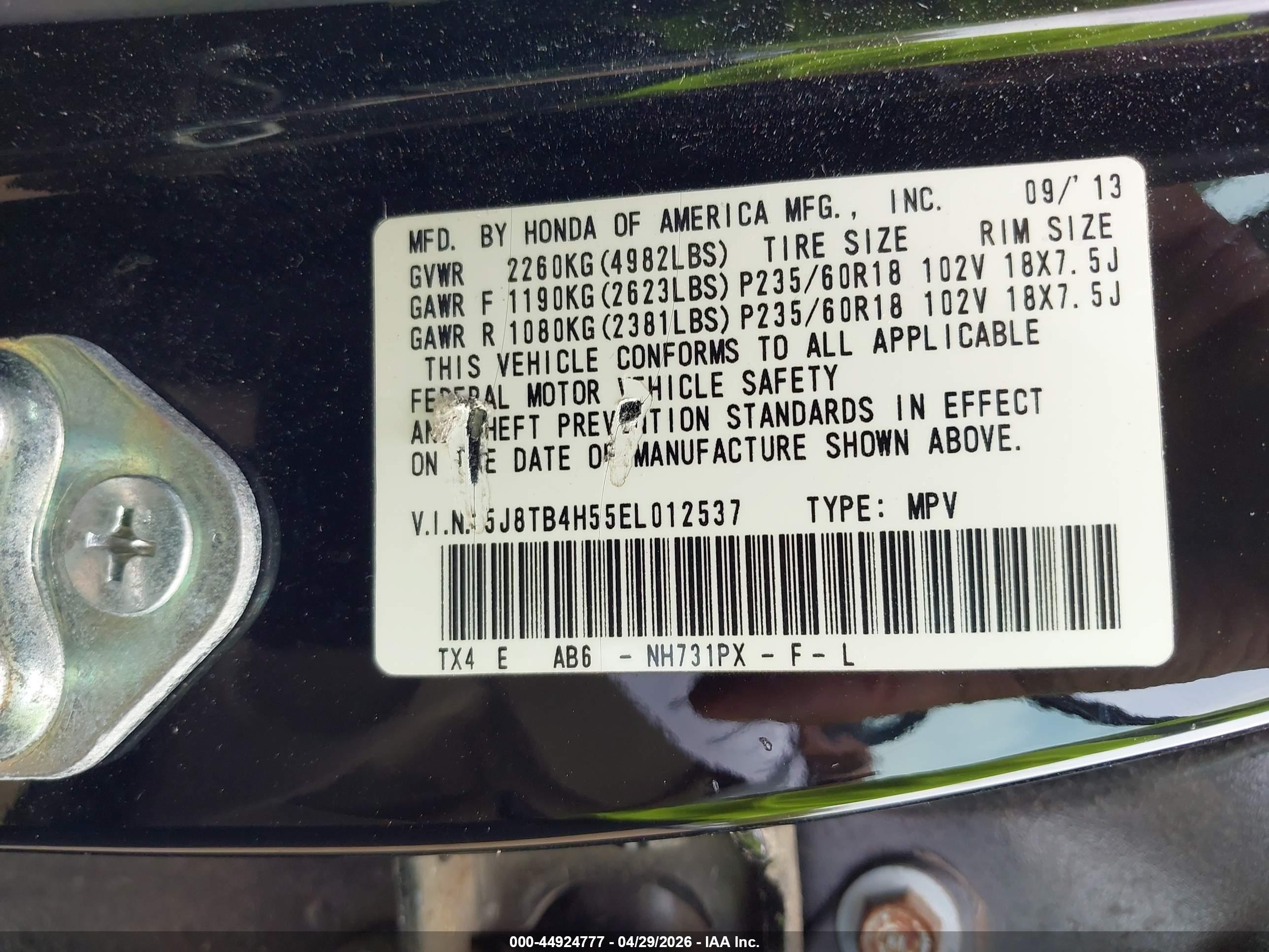 ACURA RDX image 9