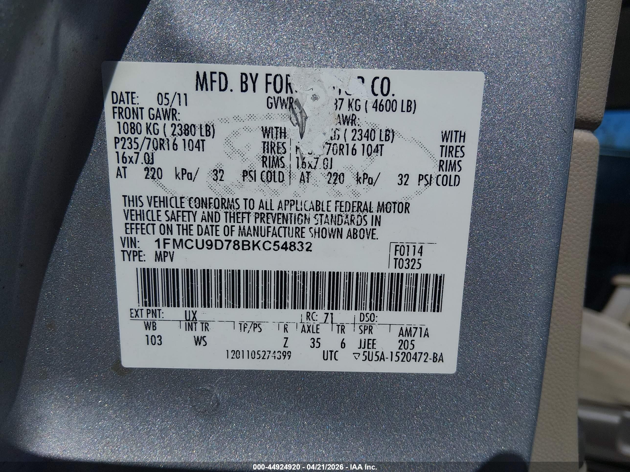 FORD ESCAPE image 9