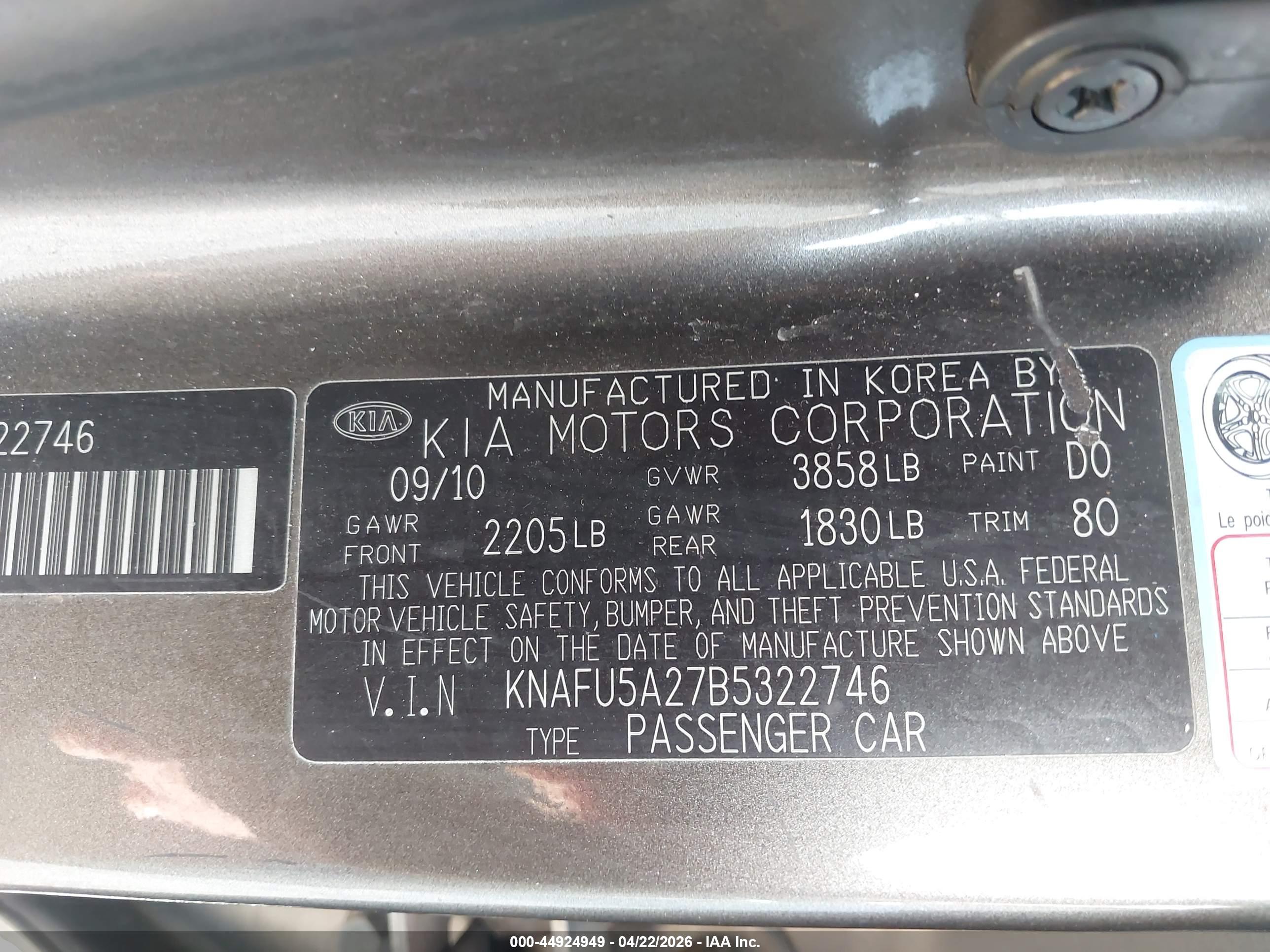 KIA FORTE image 9