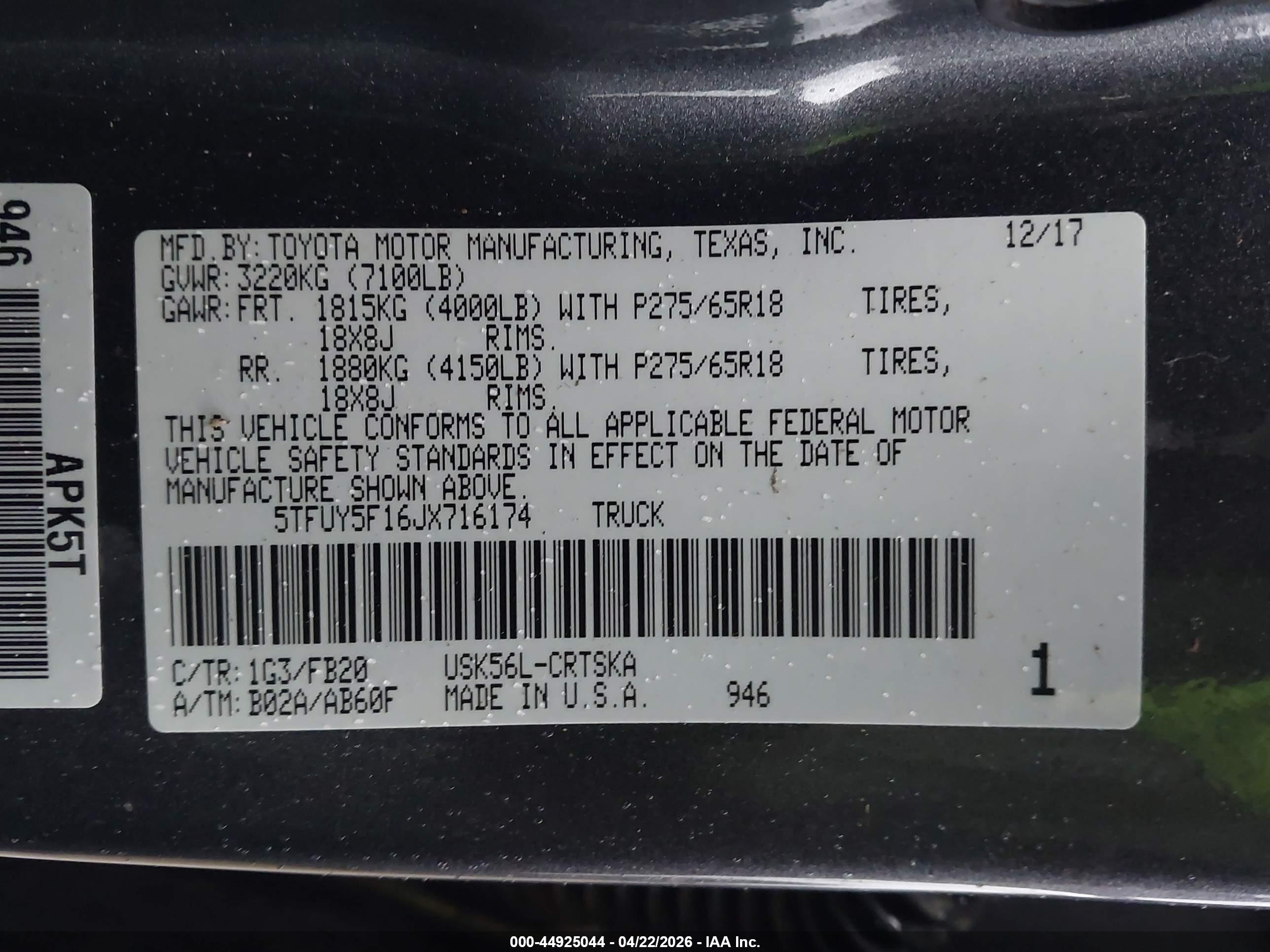 TOYOTA TUNDRA image 9