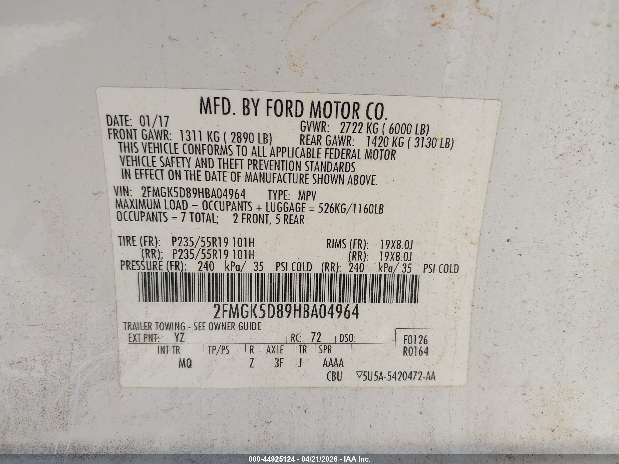 FORD FLEX image 9