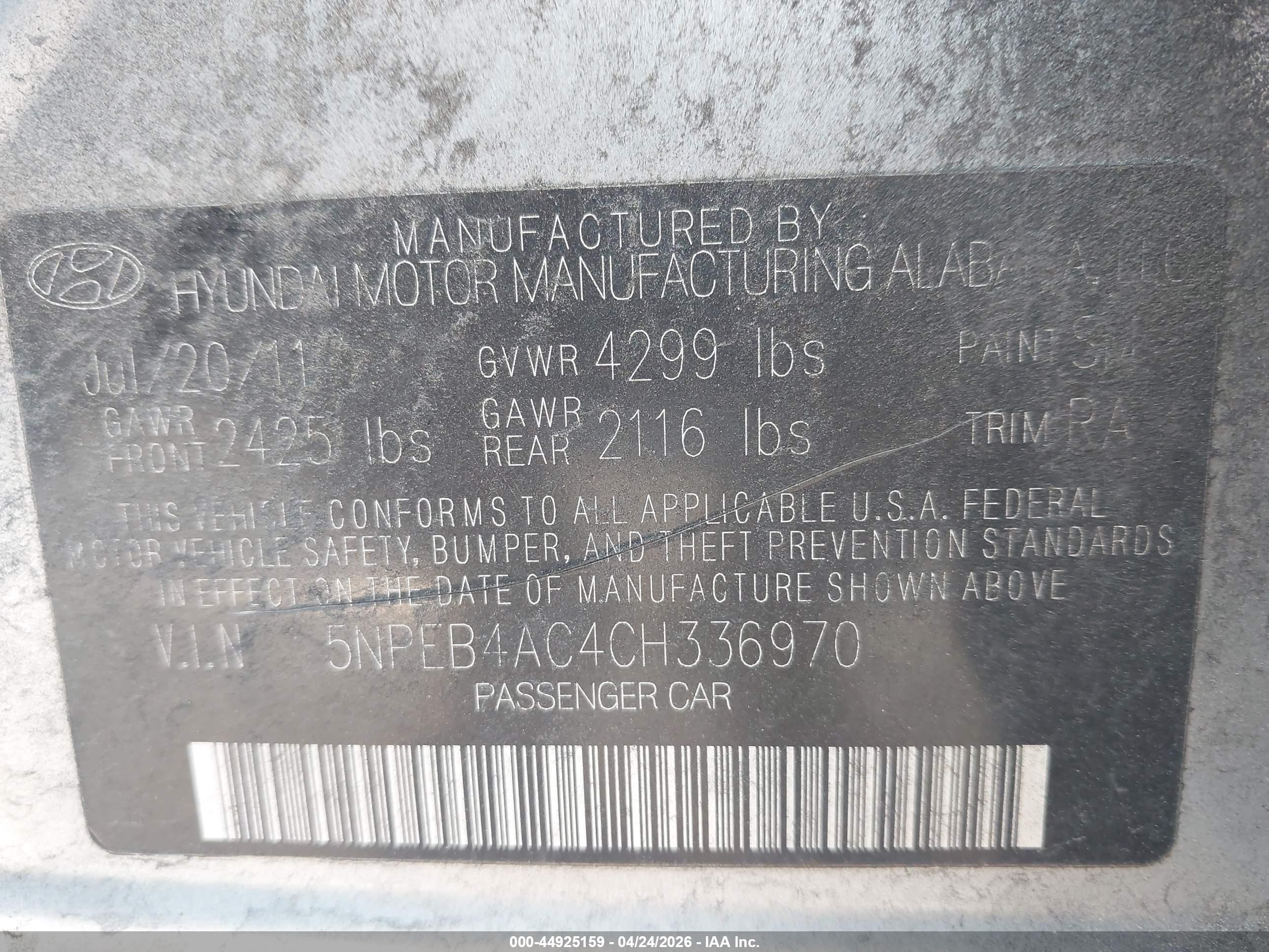 HYUNDAI SONATA image 9