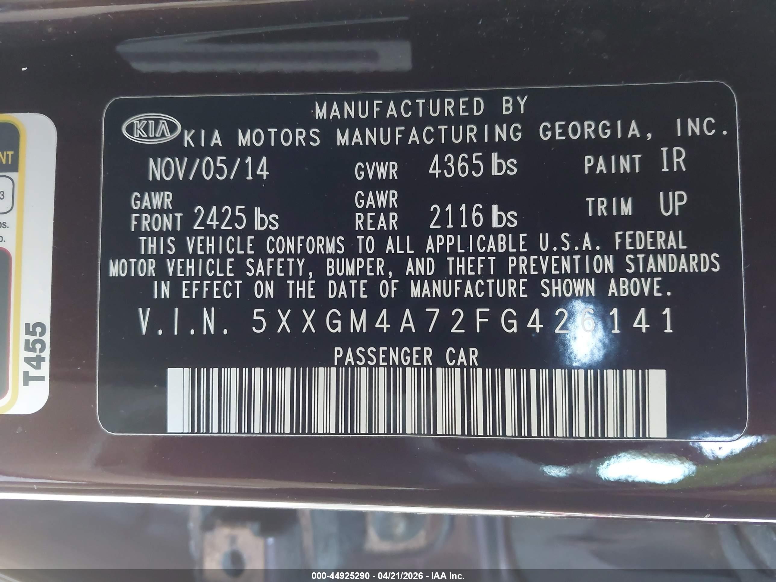 KIA OPTIMA image 9