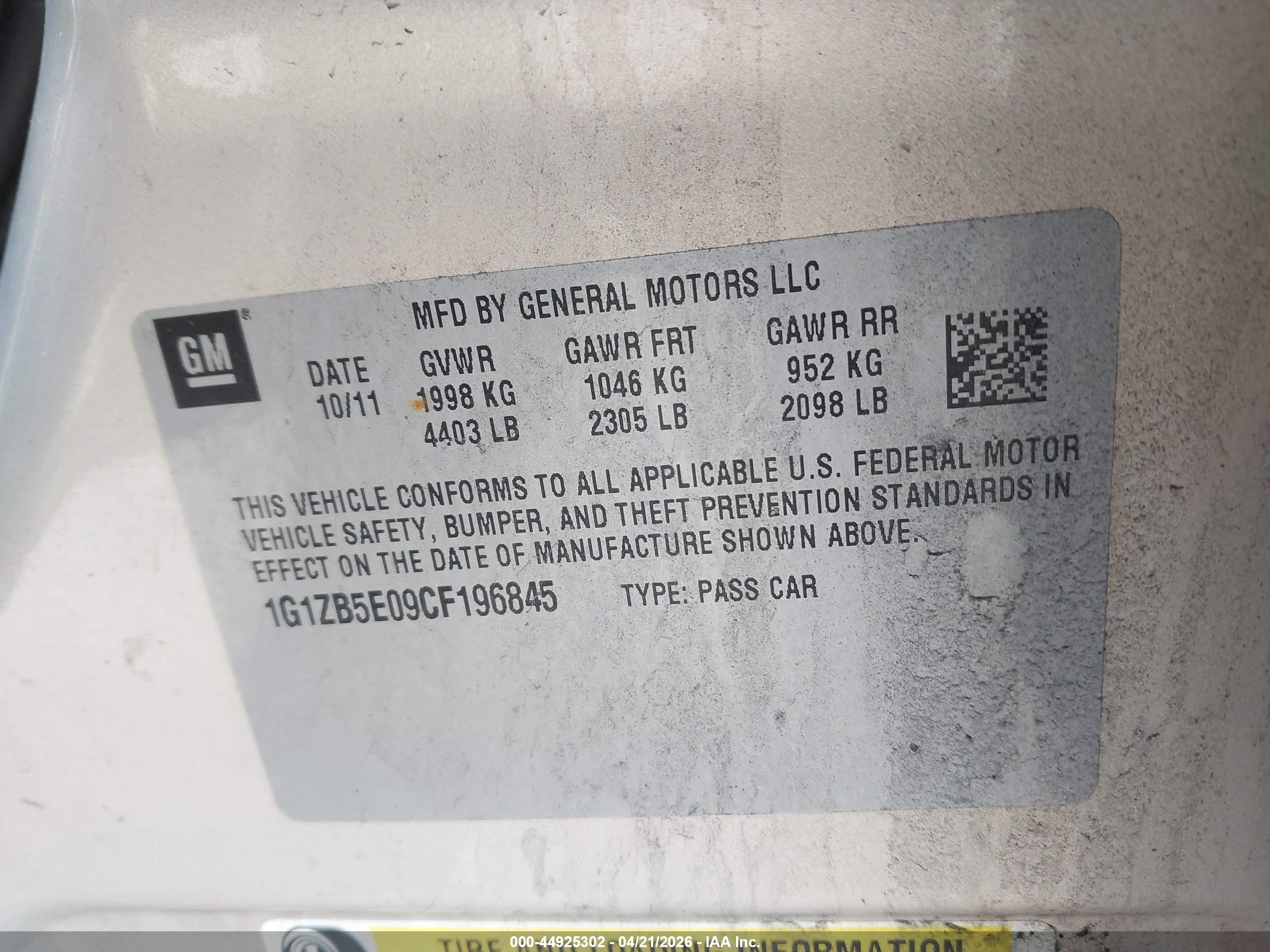 CHEVROLET MALIBU image 9