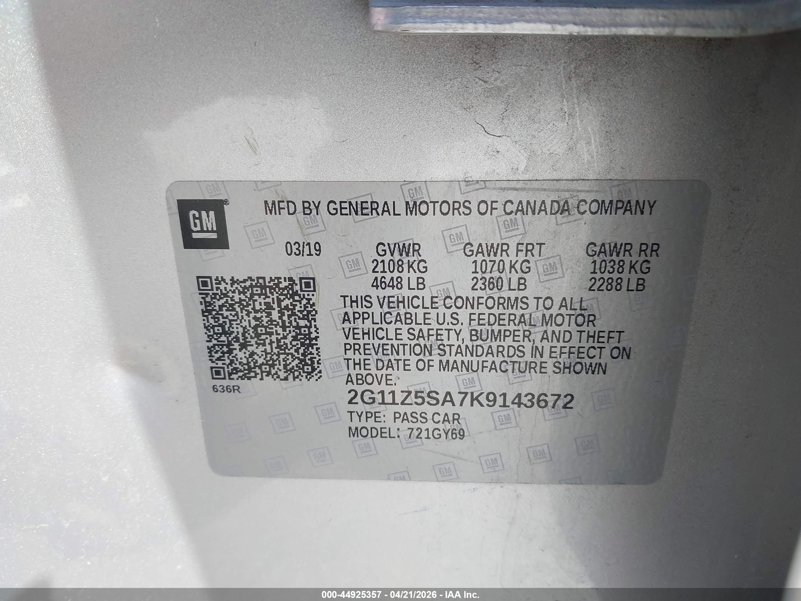 CHEVROLET IMPALA image 9