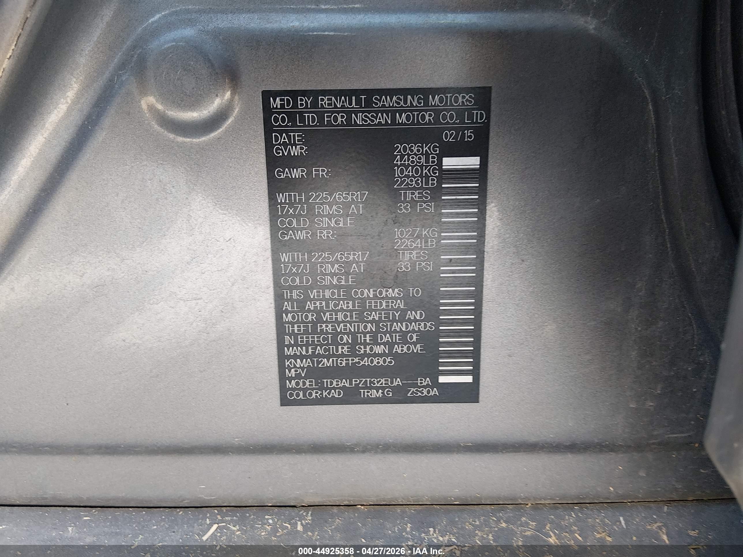 NISSAN ROGUE image 9