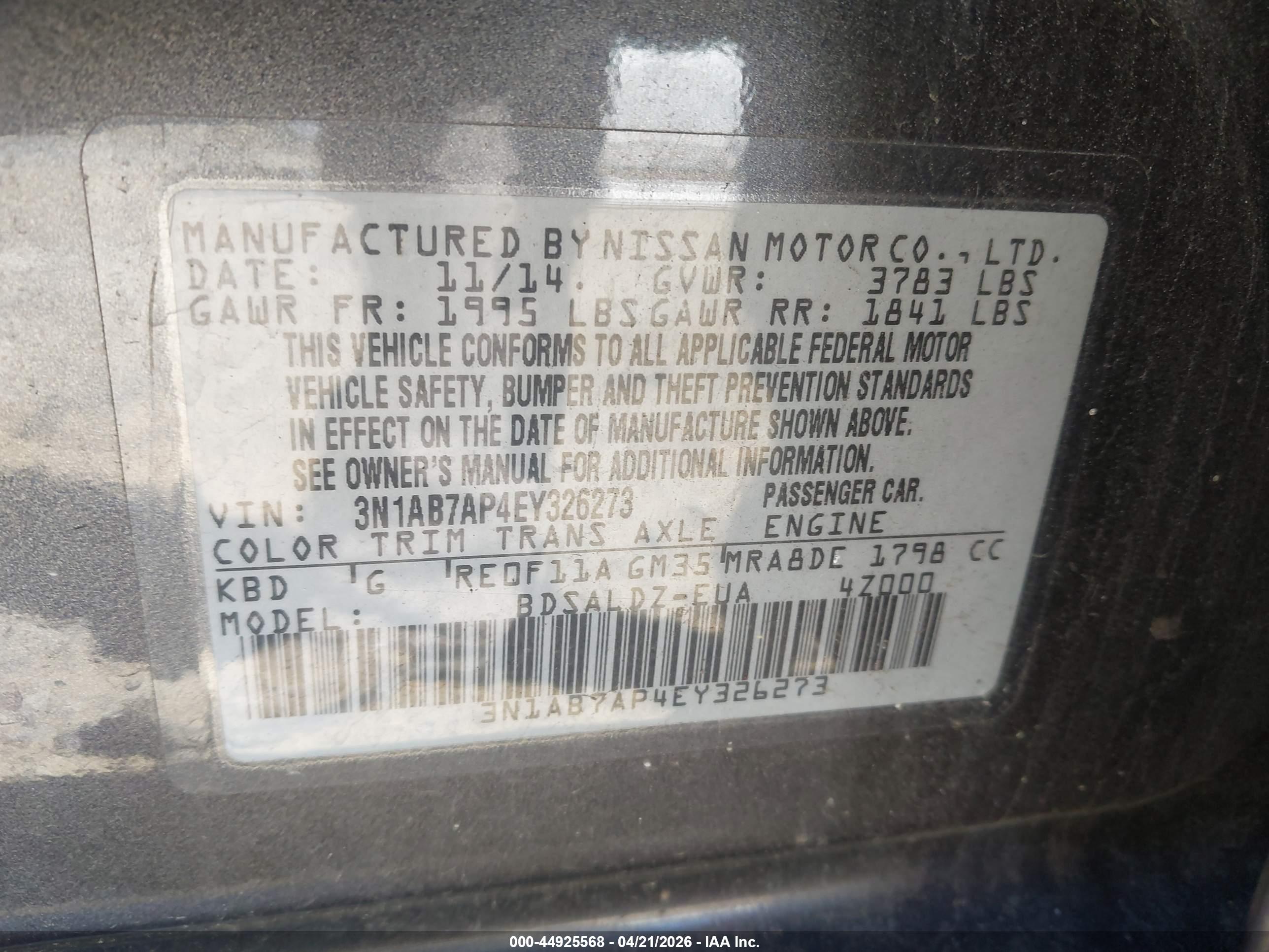 NISSAN SENTRA image 9