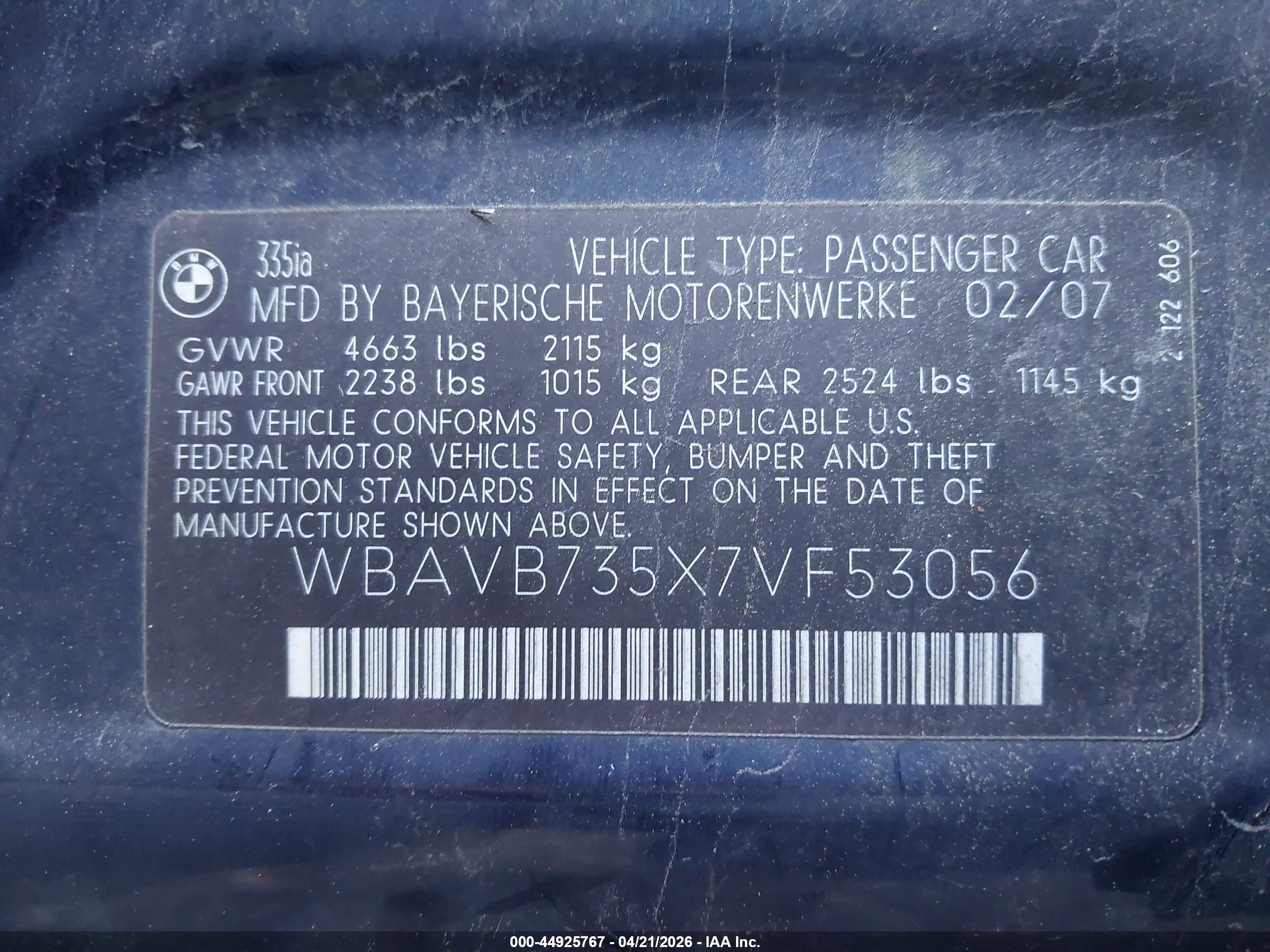 BMW 335I image 9