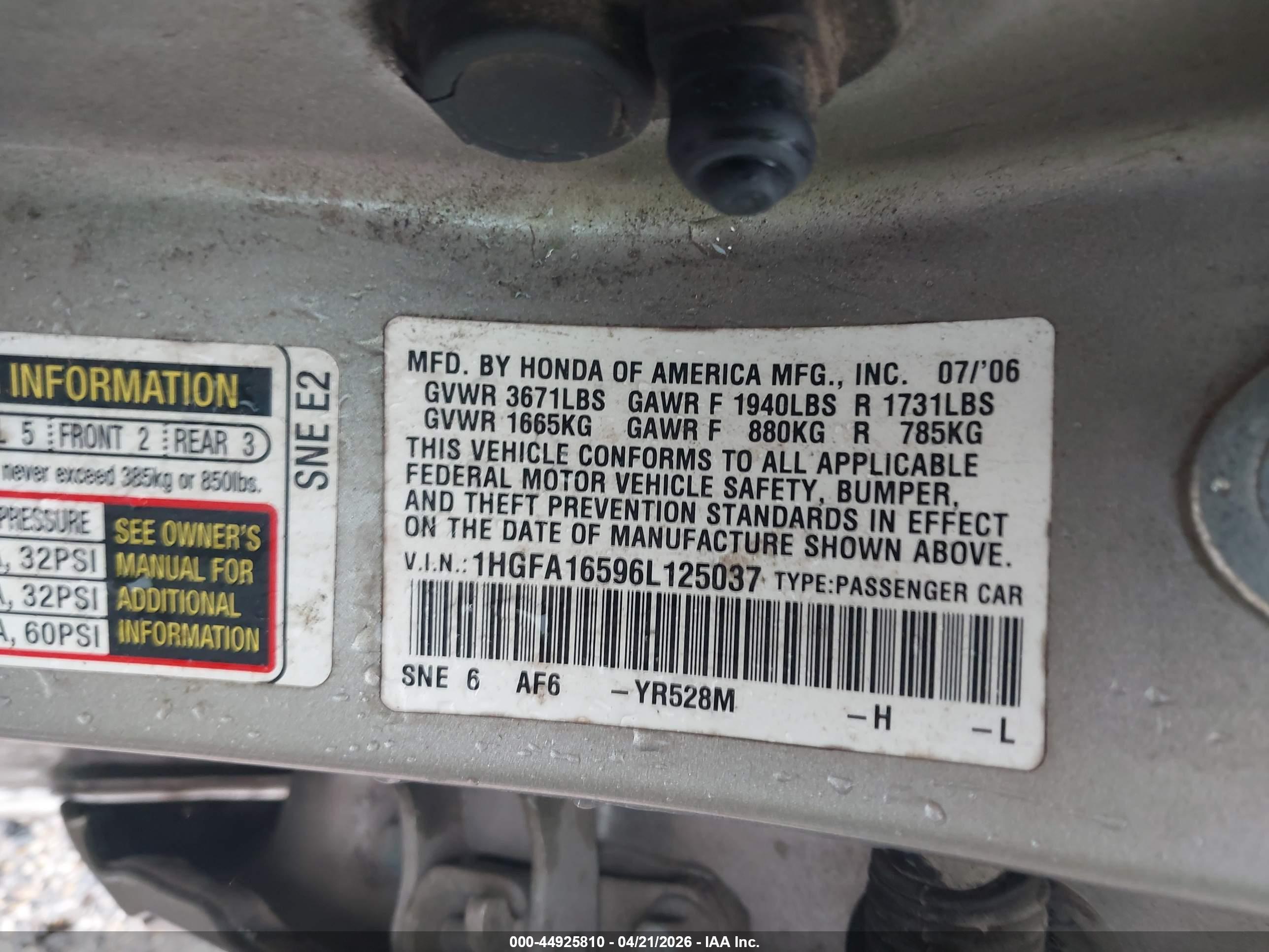 HONDA CIVIC image 9
