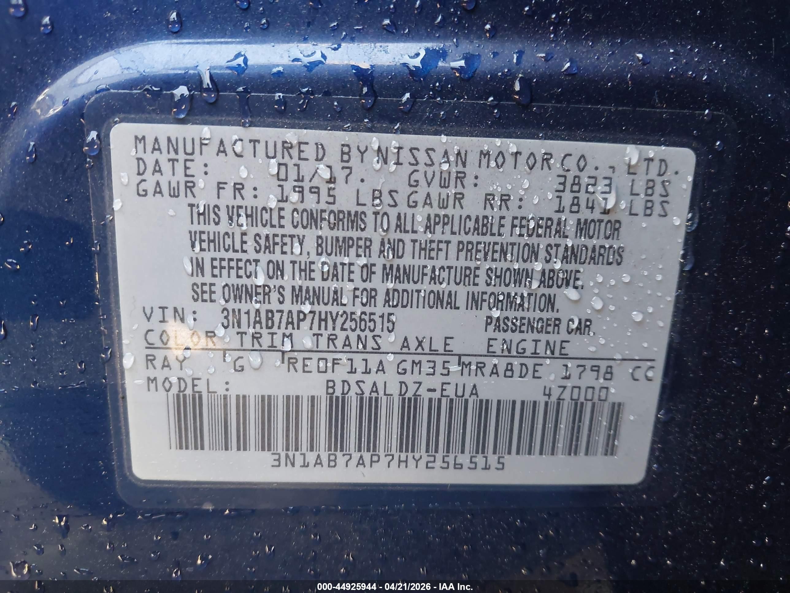 NISSAN SENTRA image 9