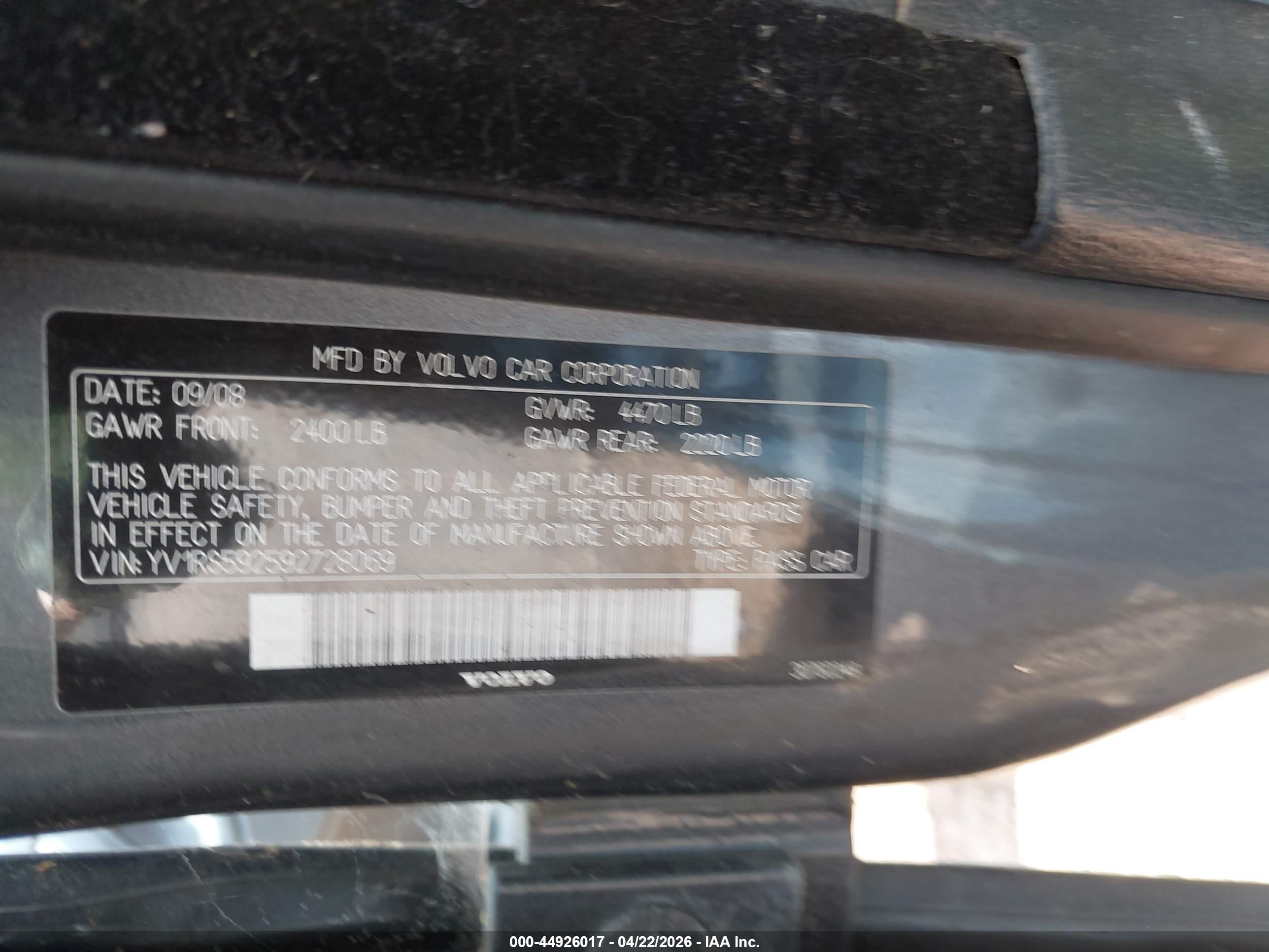 VOLVO S60 image 9