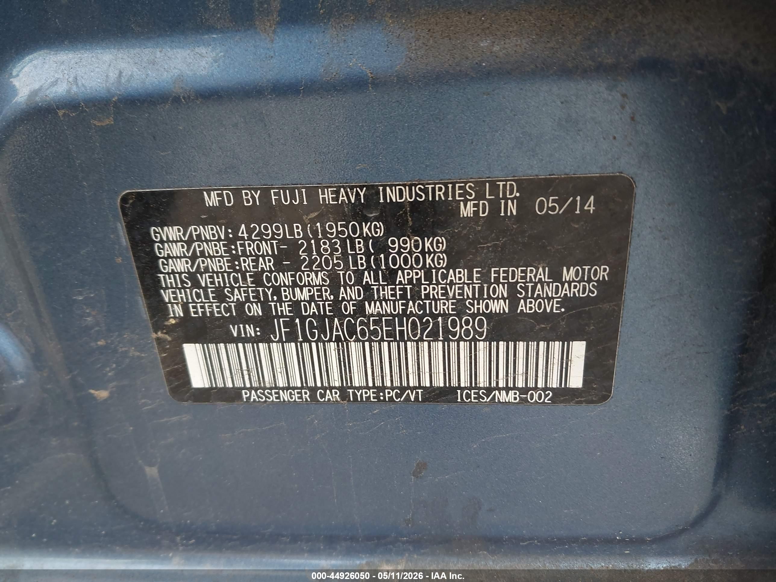 SUBARU IMPREZA image 9