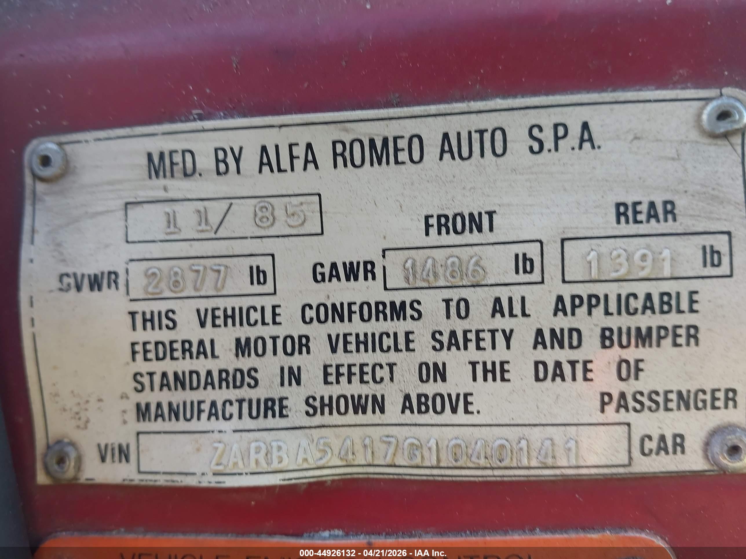 ALFA ROMEO image 9