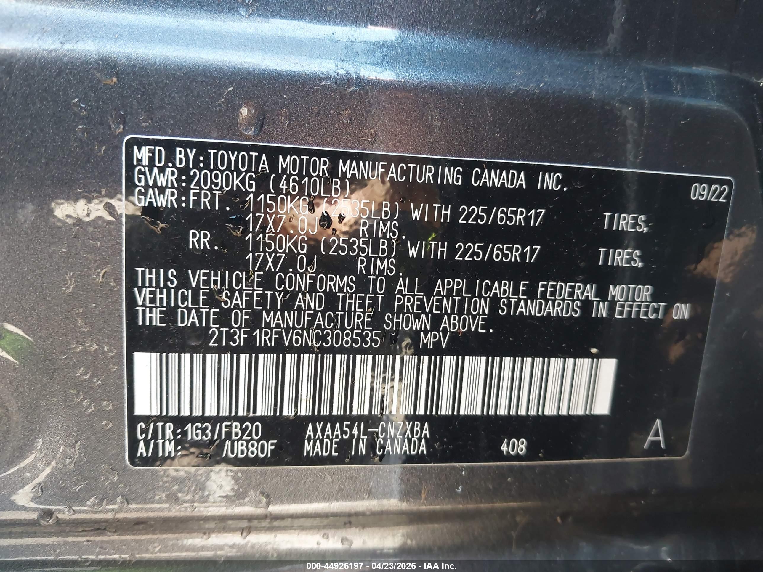 TOYOTA RAV4 image 9
