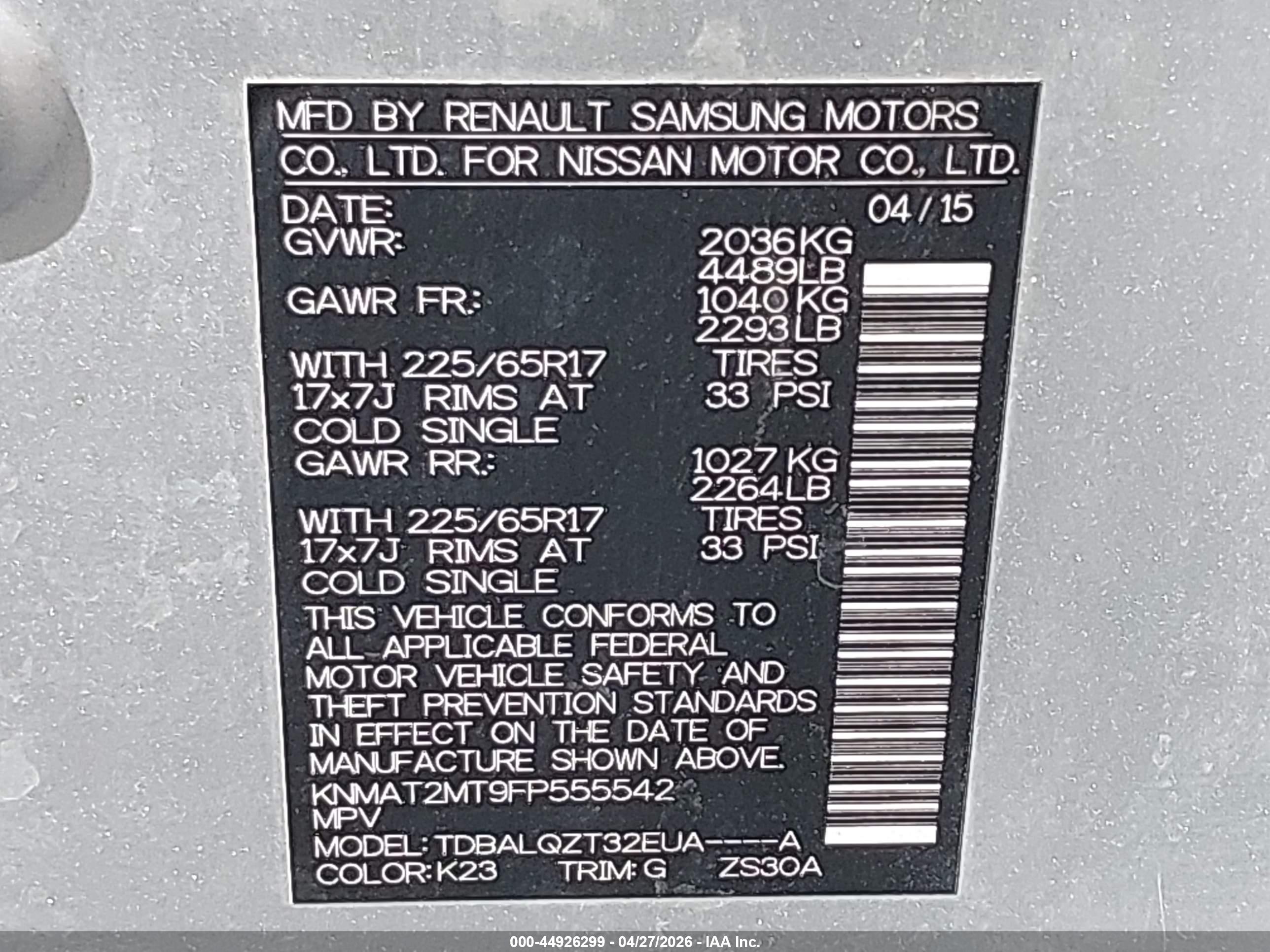 NISSAN ROGUE image 9